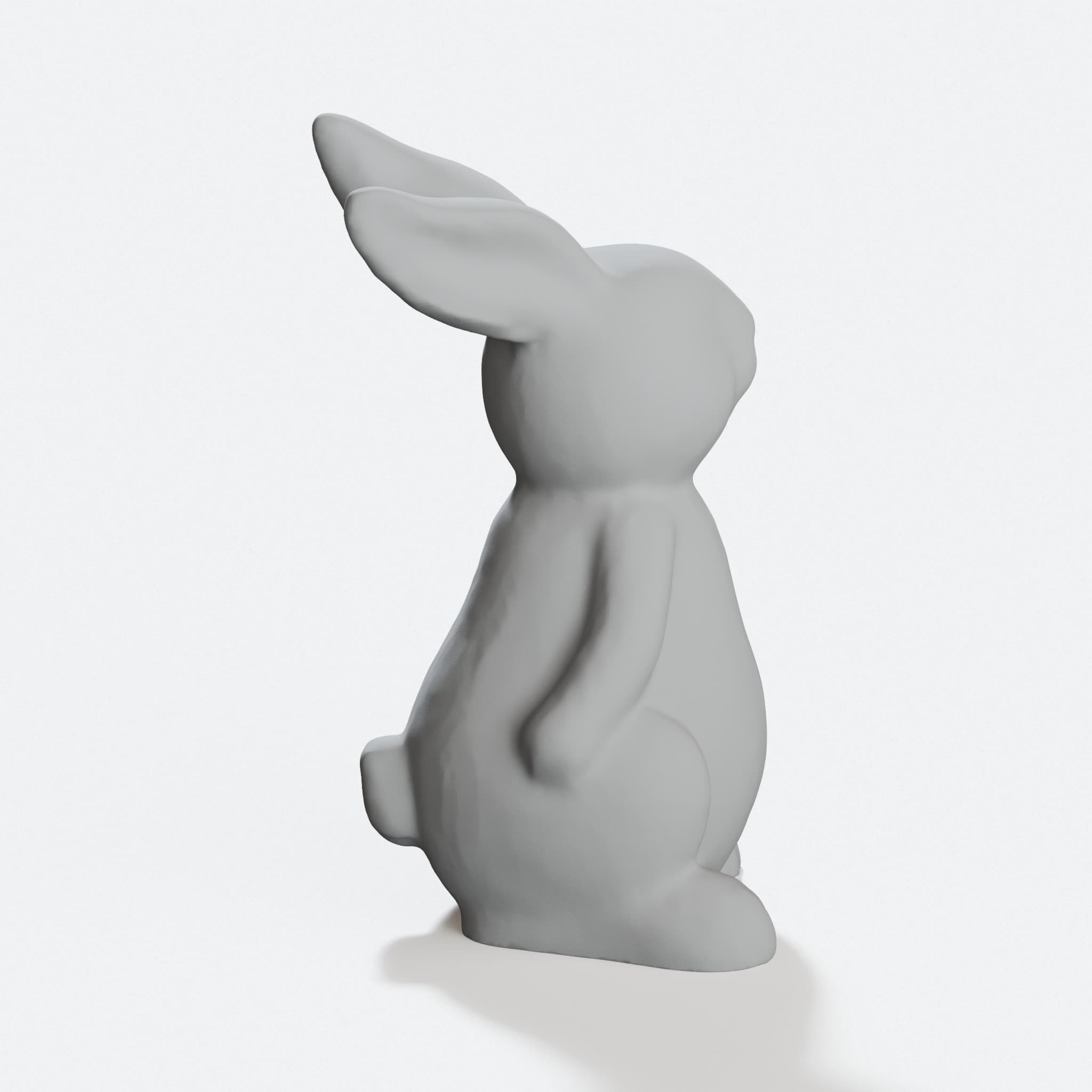 Easter Bunny Ornament - 3D Printed Decoration, hero tilt