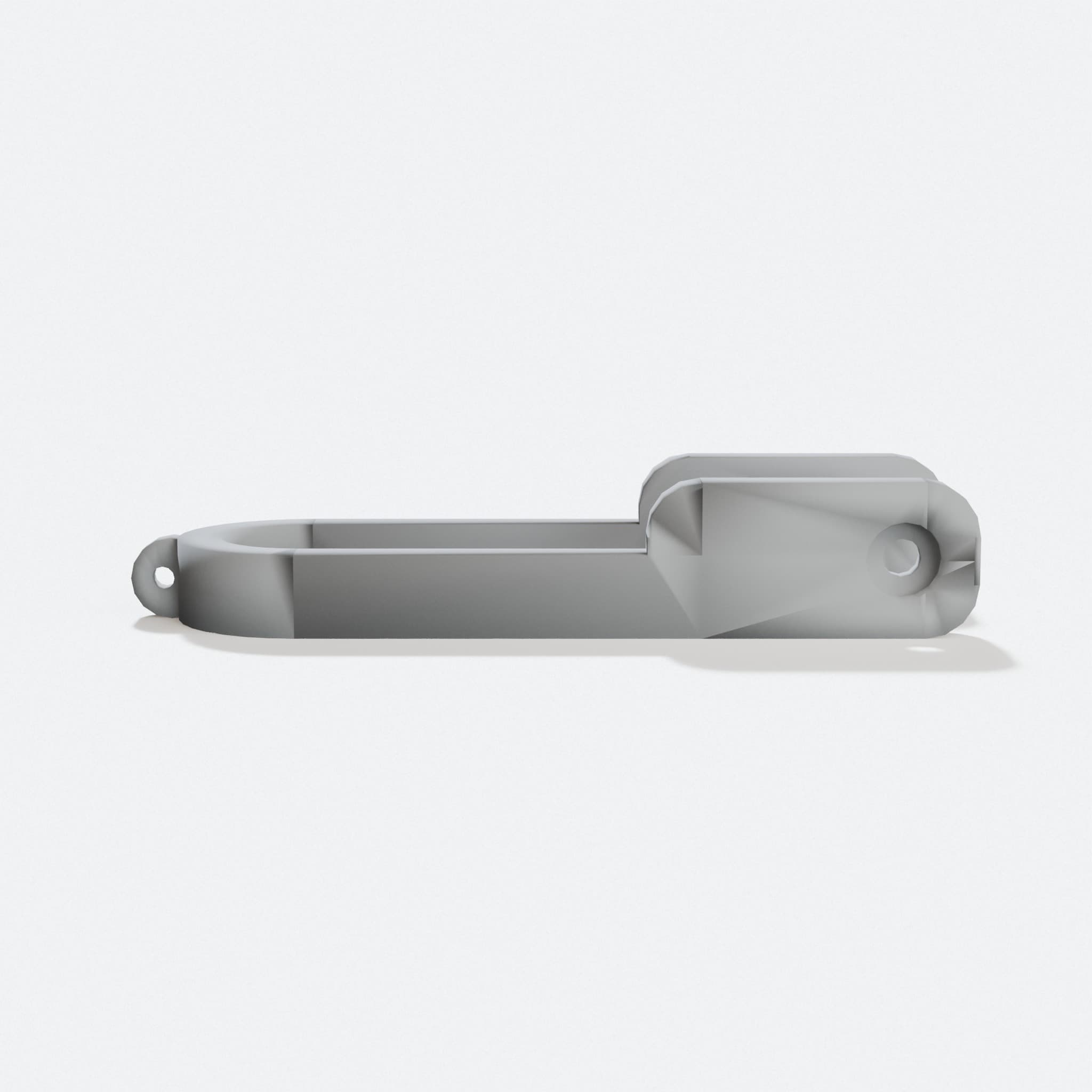 3D Printed Key Holder for Daily Organization, hero tilt