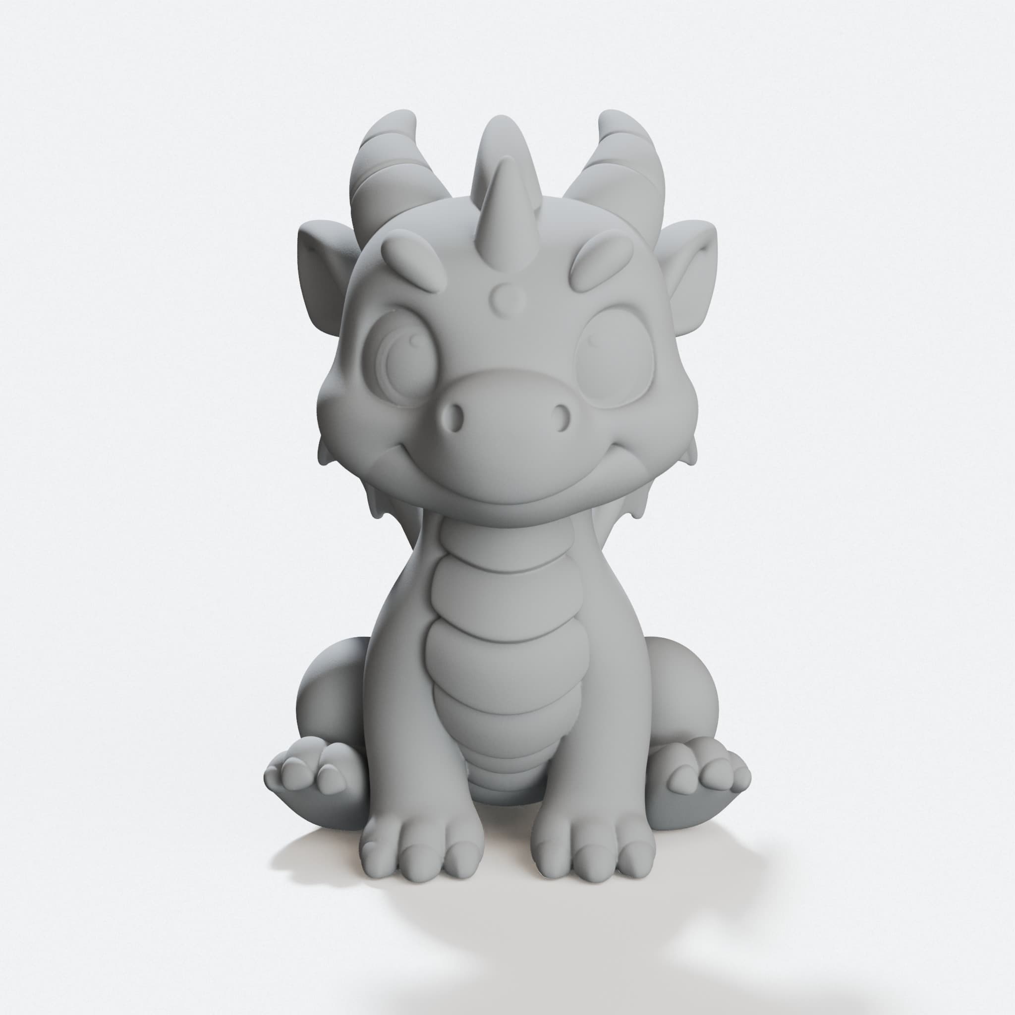 Dragão Cartoon Figurine, Playful Dragon Display Piece, hero tilt