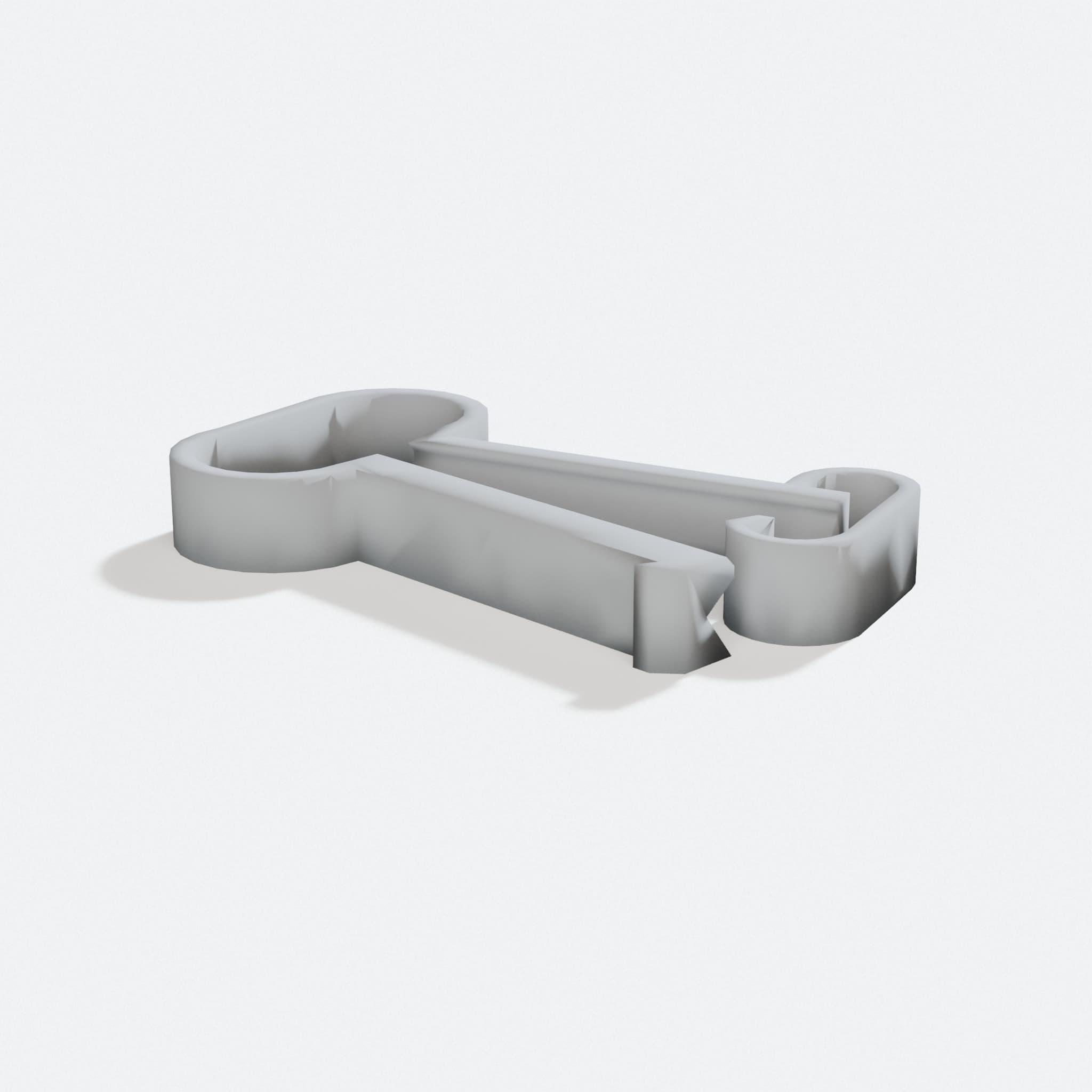 Bag Clip for Snacks & Food Storage | 3D Printed Kitchen Tool, turn three quarter