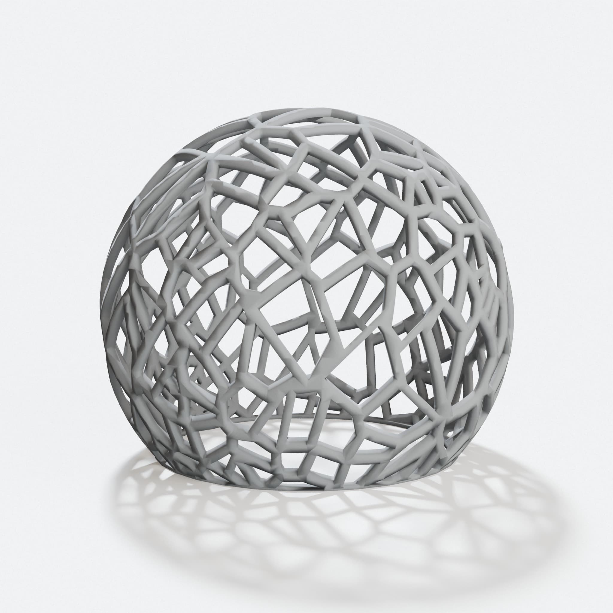 Voronized Halloween Lampshade, 3D Printed Home Decor, hero tilt