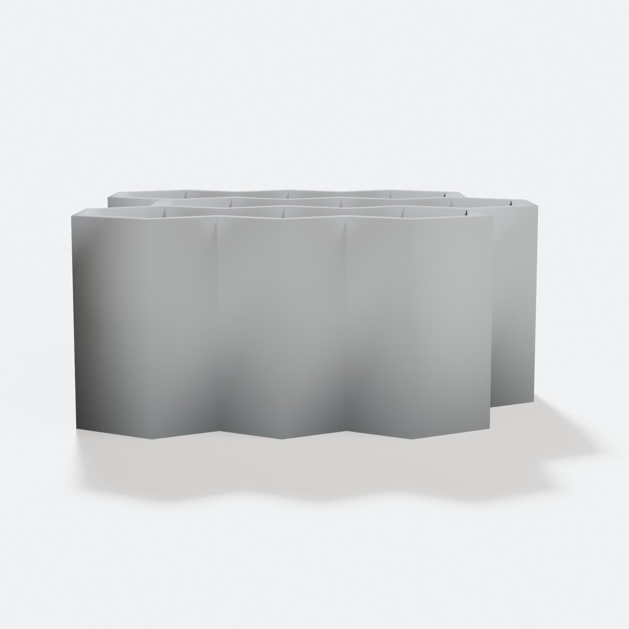 Customizable Hex Bit Organizer 3D Printed, hero tilt