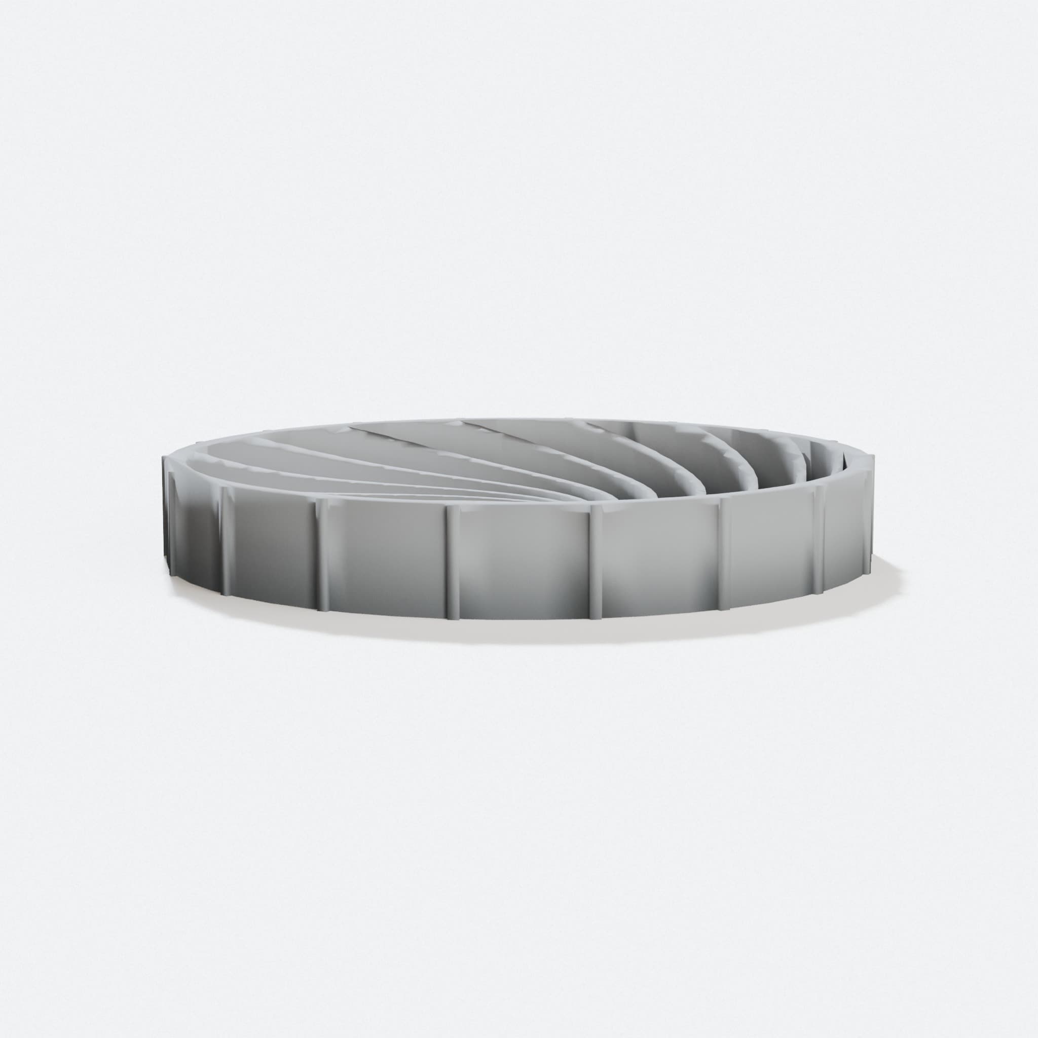 Customizable Airless Tire for RC Vehicles – 3D Printable, hero tilt