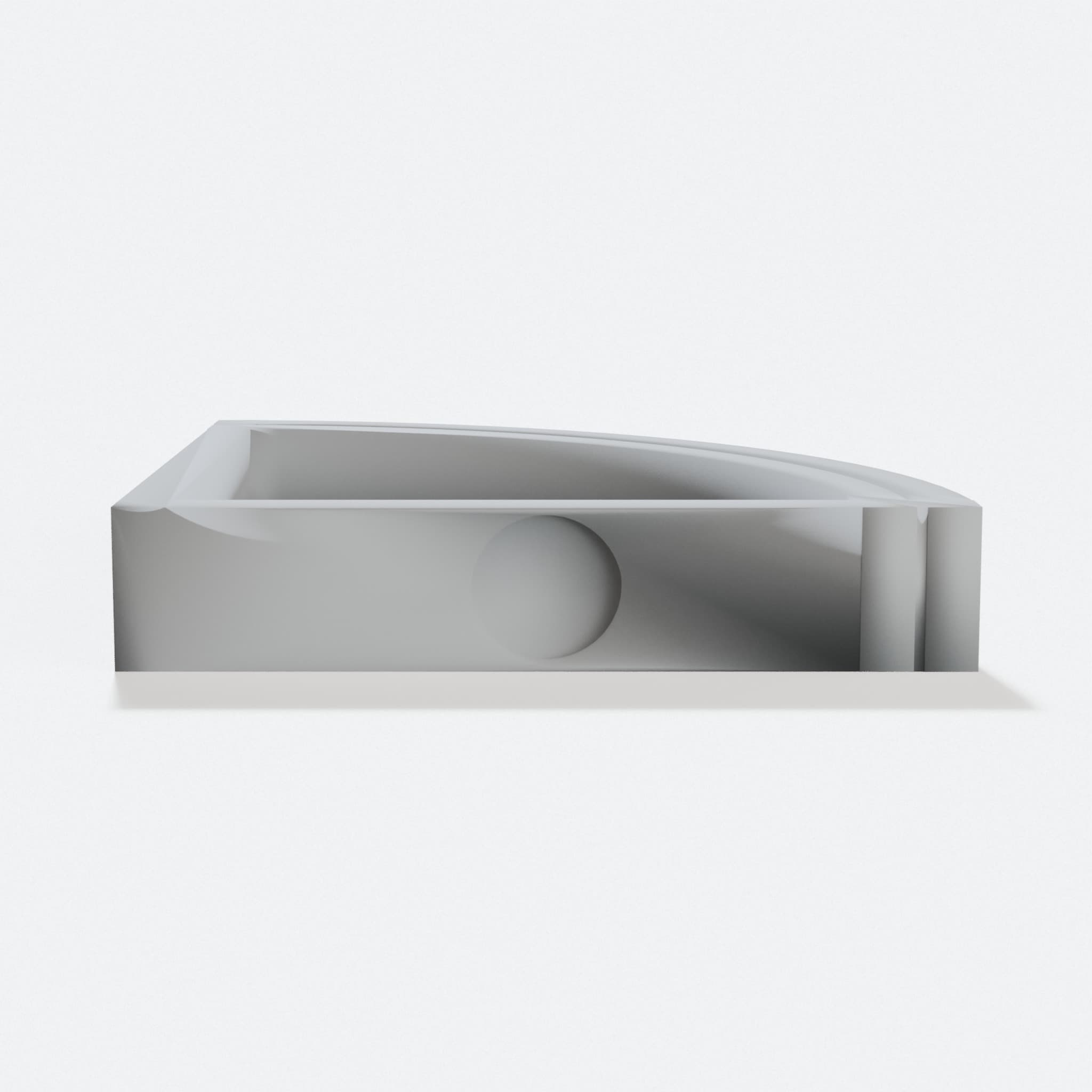 3D-Printed Forced Air Vent Deflector for Home HVAC, hero tilt