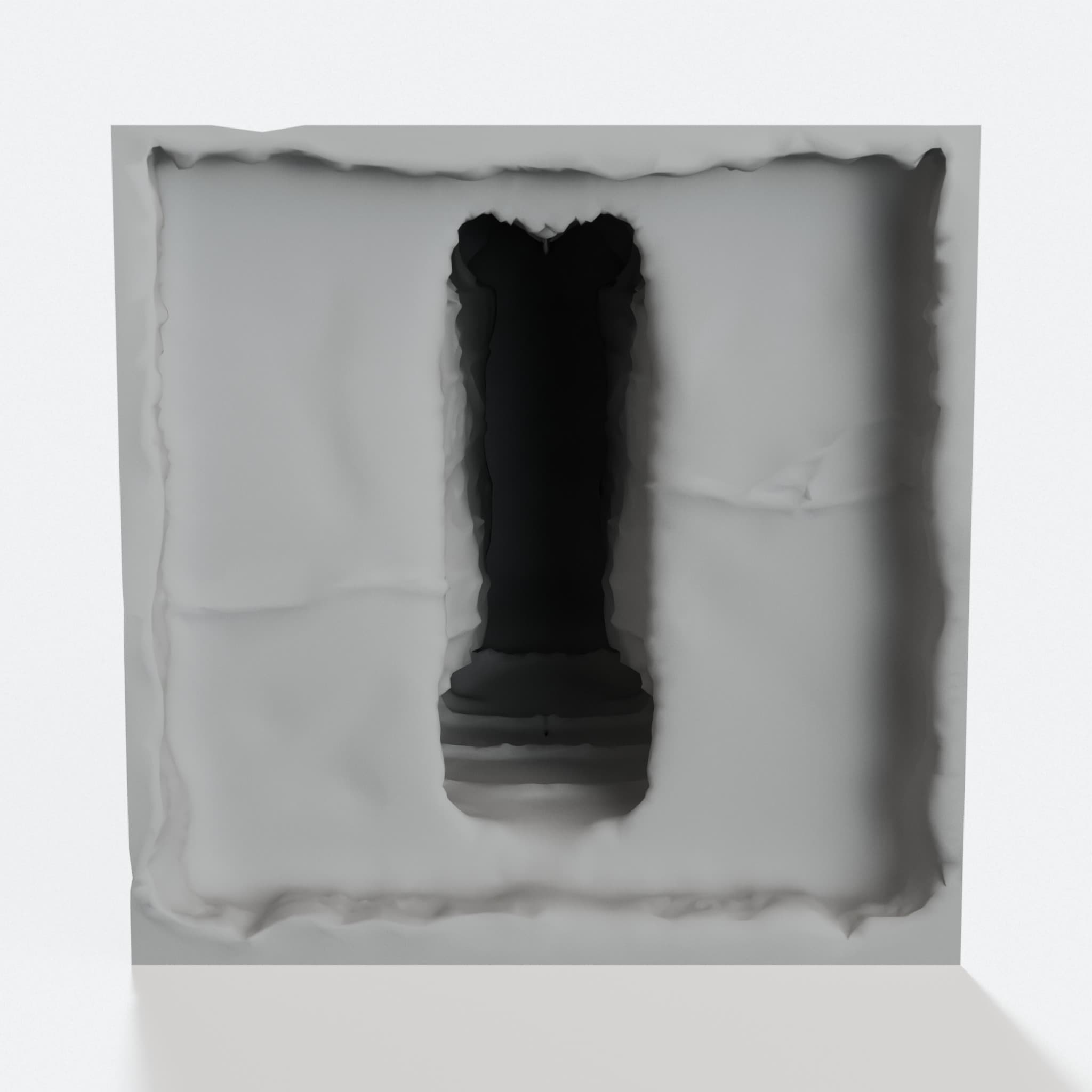 HeroQuest Style Dungeon Door 28mm Tabletop Terrain, hero tilt