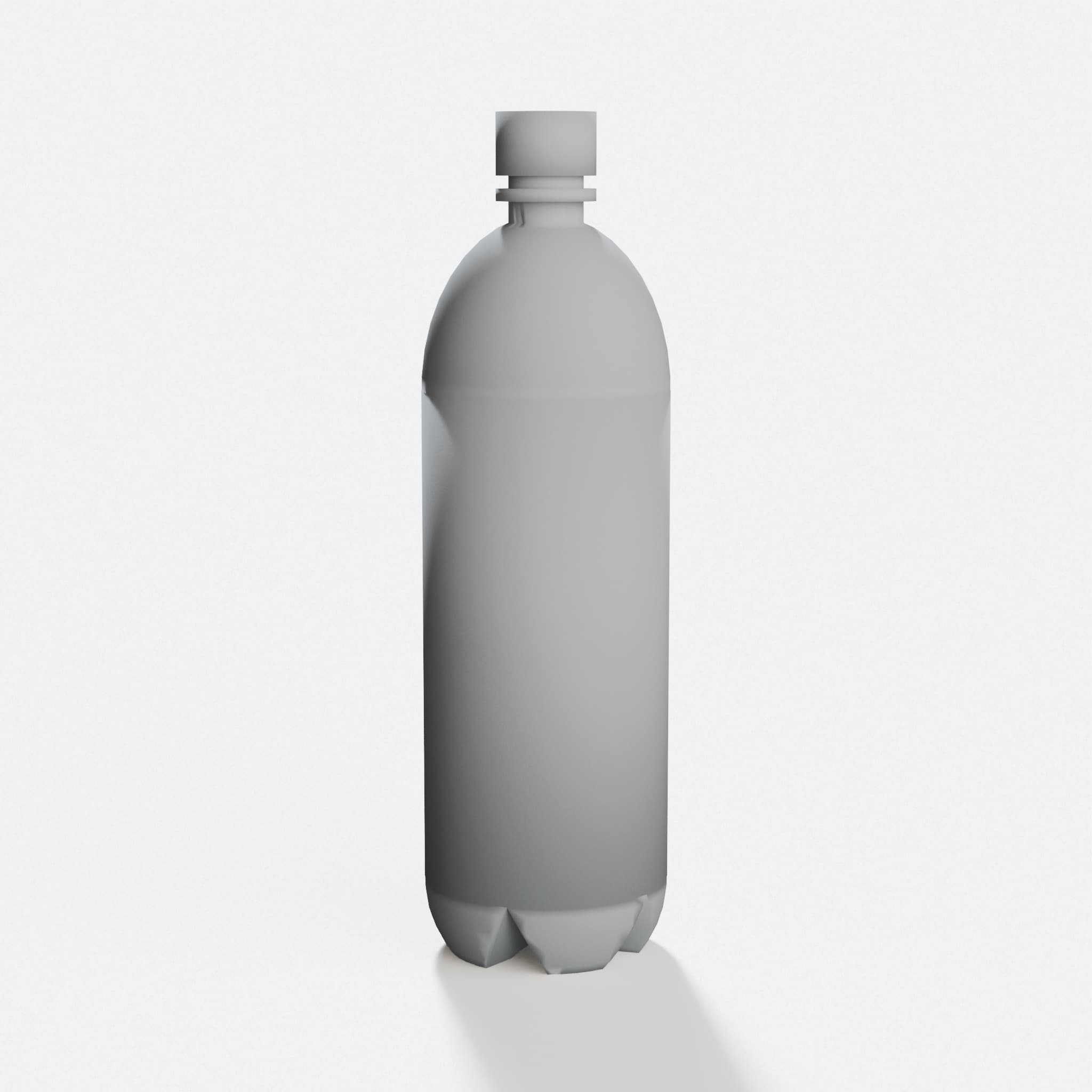 3D Printed Plastic Bottle Model Home Decor, hero tilt