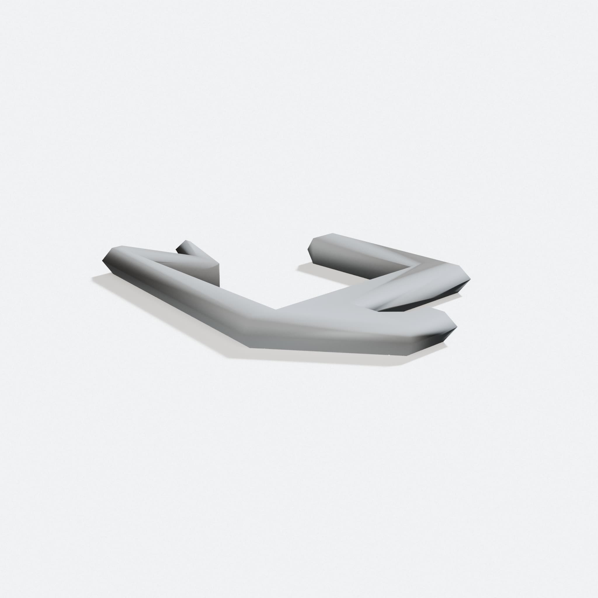 Tabletop Clip with Hook for Office Accessories, turn three quarter