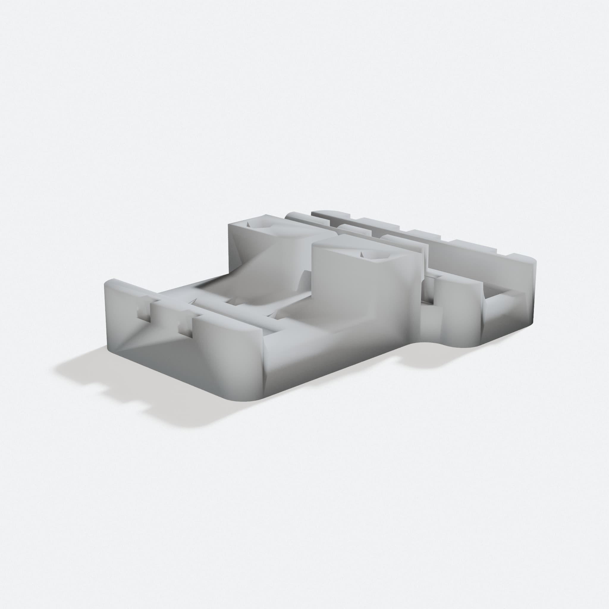 Compatible with Prusa i3 X-Carriage for GT2 Belts, turn three quarter