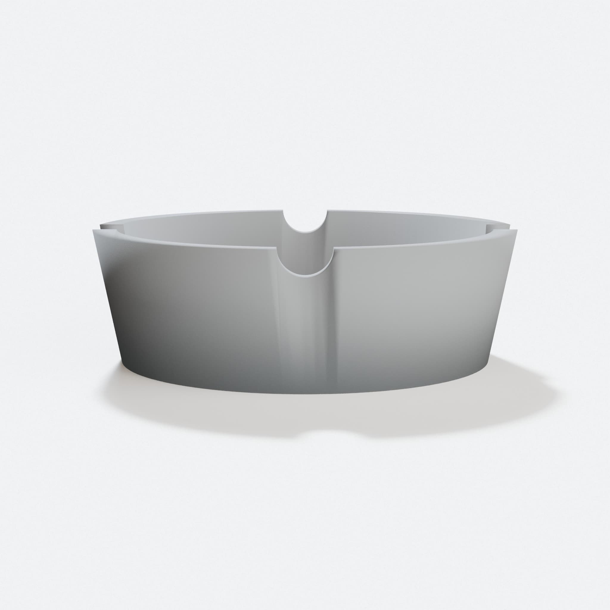 Simple Ashtray – 3D Printed Home Decor, hero tilt