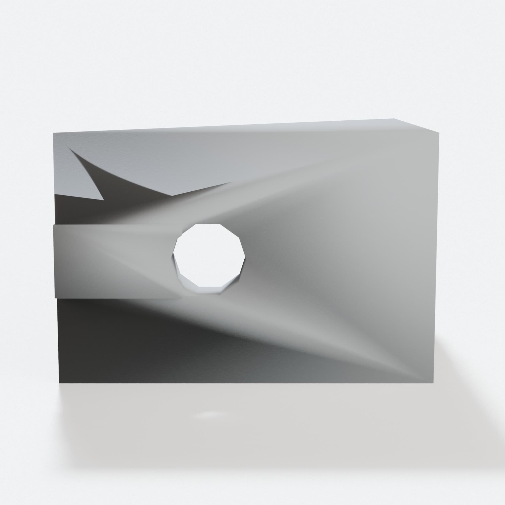 Misumi-style corner bracket, hero tilt