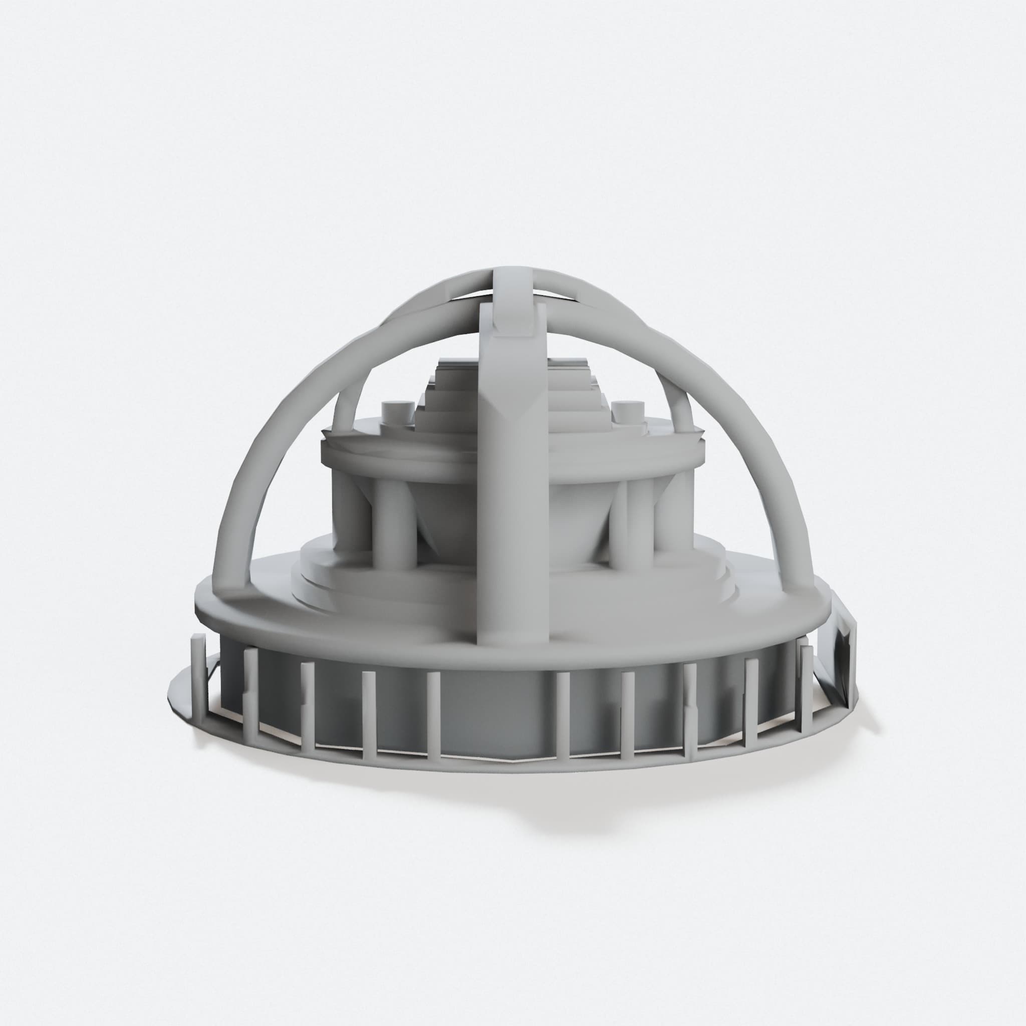 Futuristic City Builder 3D Print File - Procedural Modular Design, hero tilt