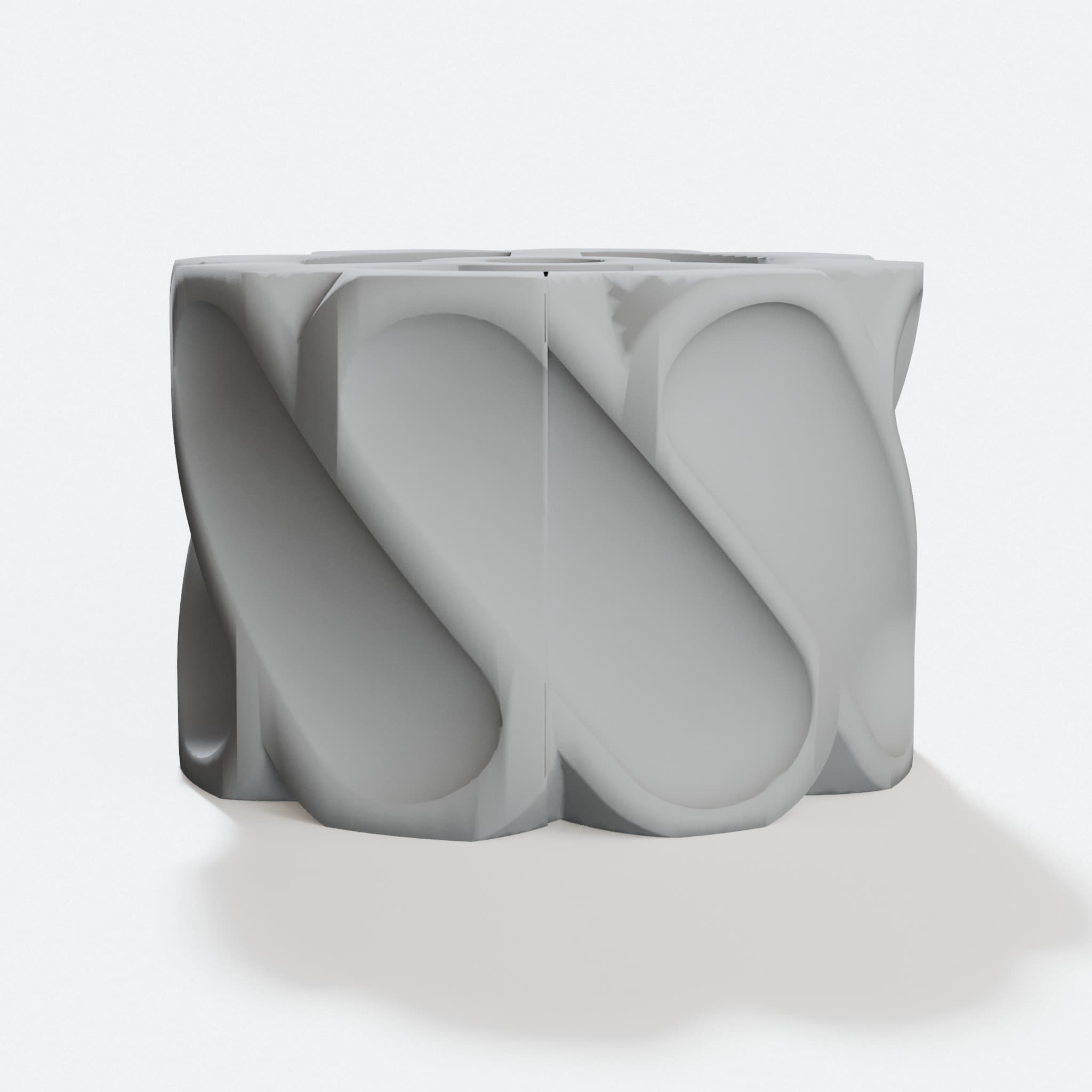 Dual Stripe Ornament Texture Roller for Clay, hero tilt