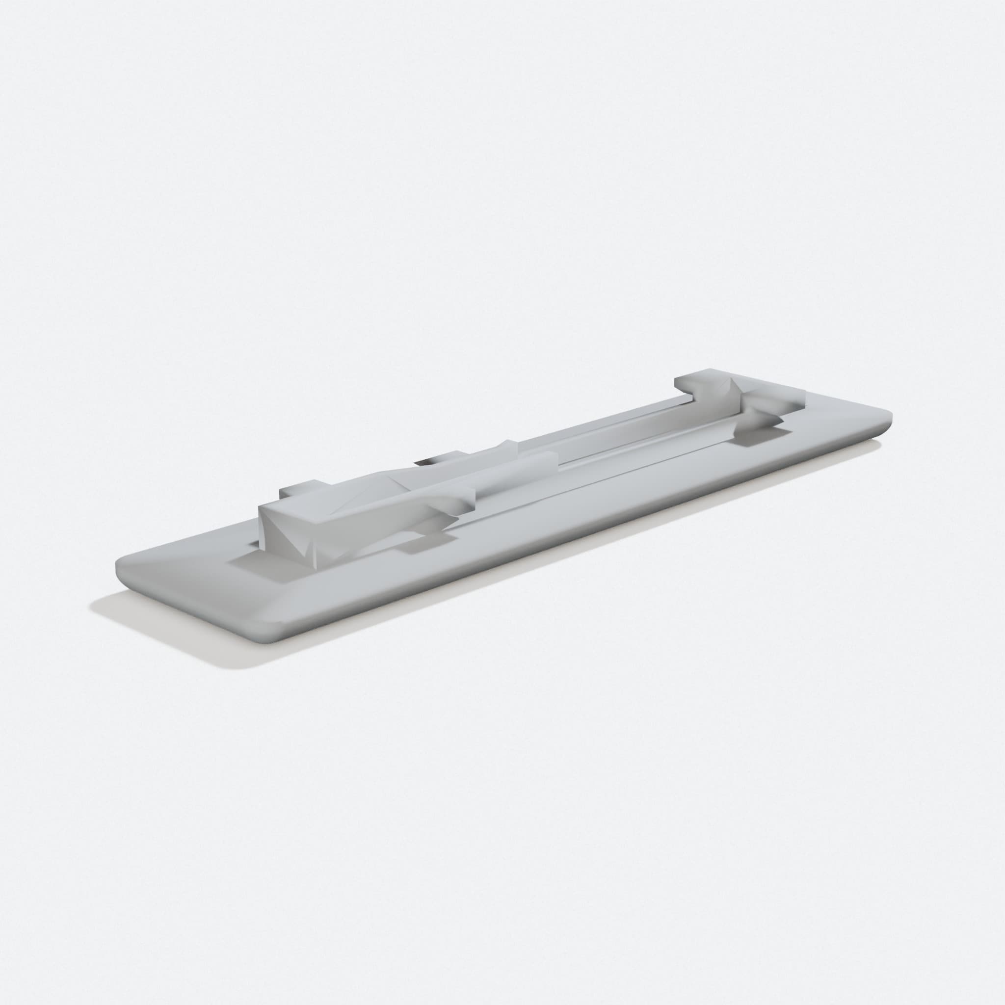 Mazda 3 BK - roof rails plug, turn three quarter