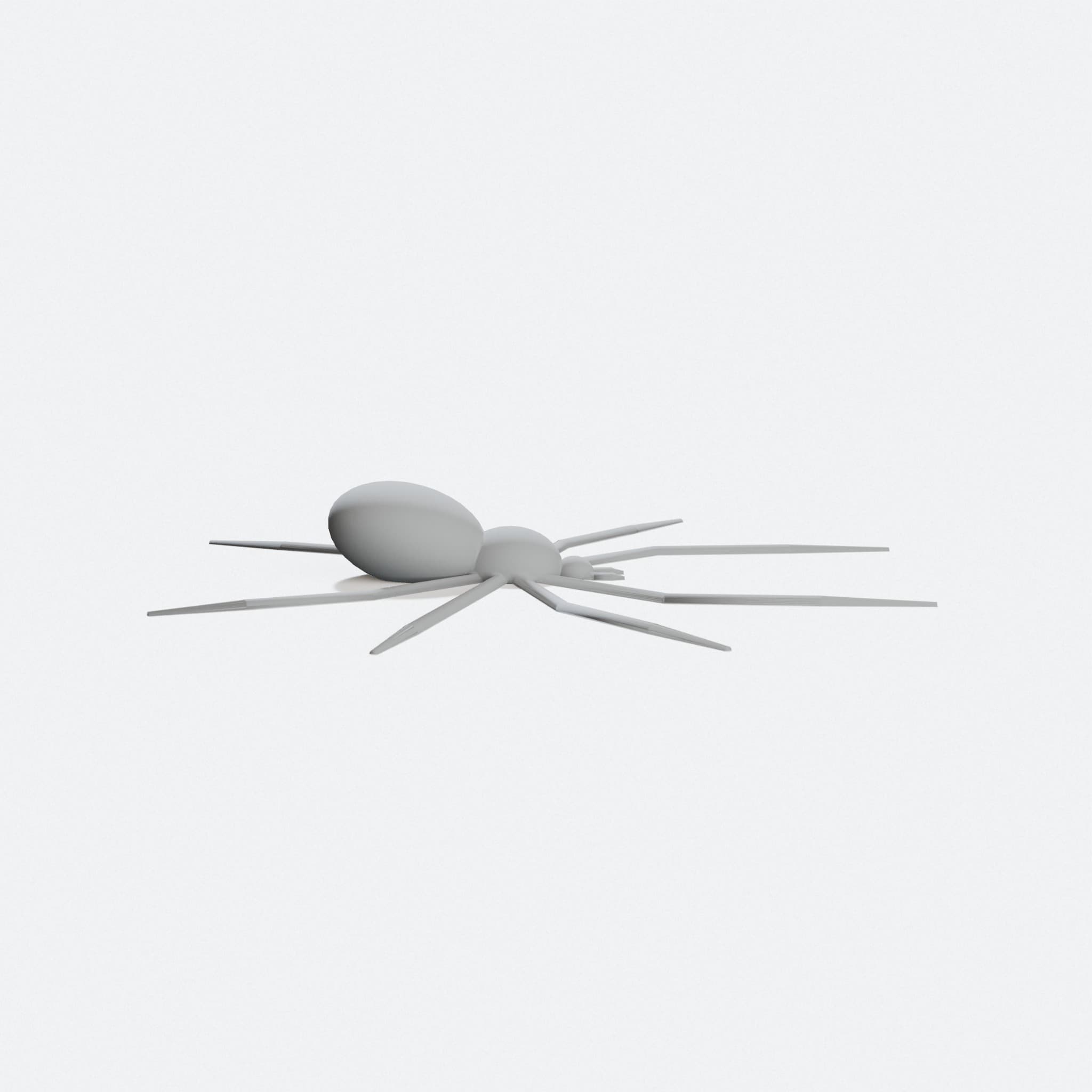 Parametric Halloween Spider 3D Print Files (Poseable Legs), hero tilt