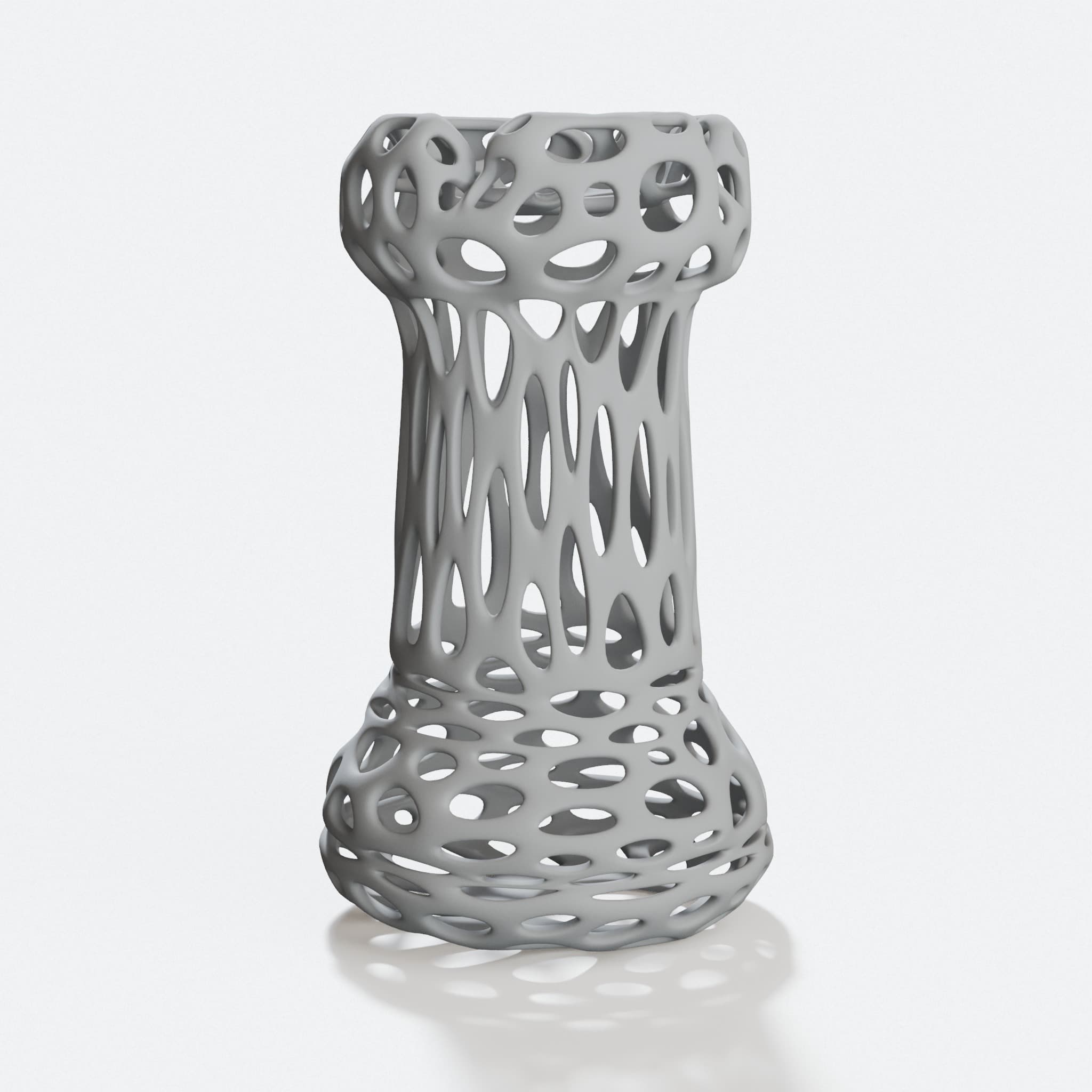 Chess Set - Voronoi Style 3D Printed, hero tilt