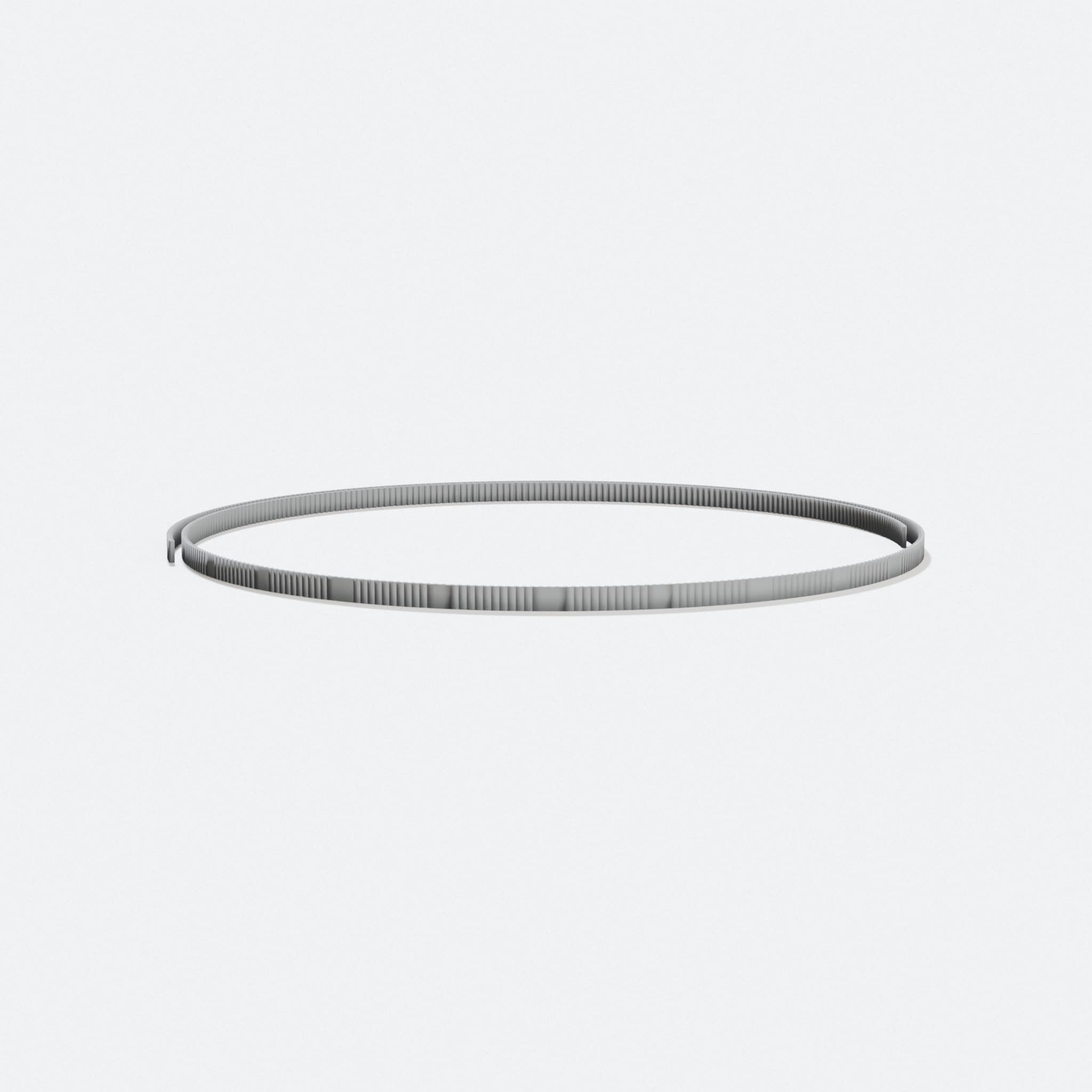 Parametric timing belt (spiral), hero tilt