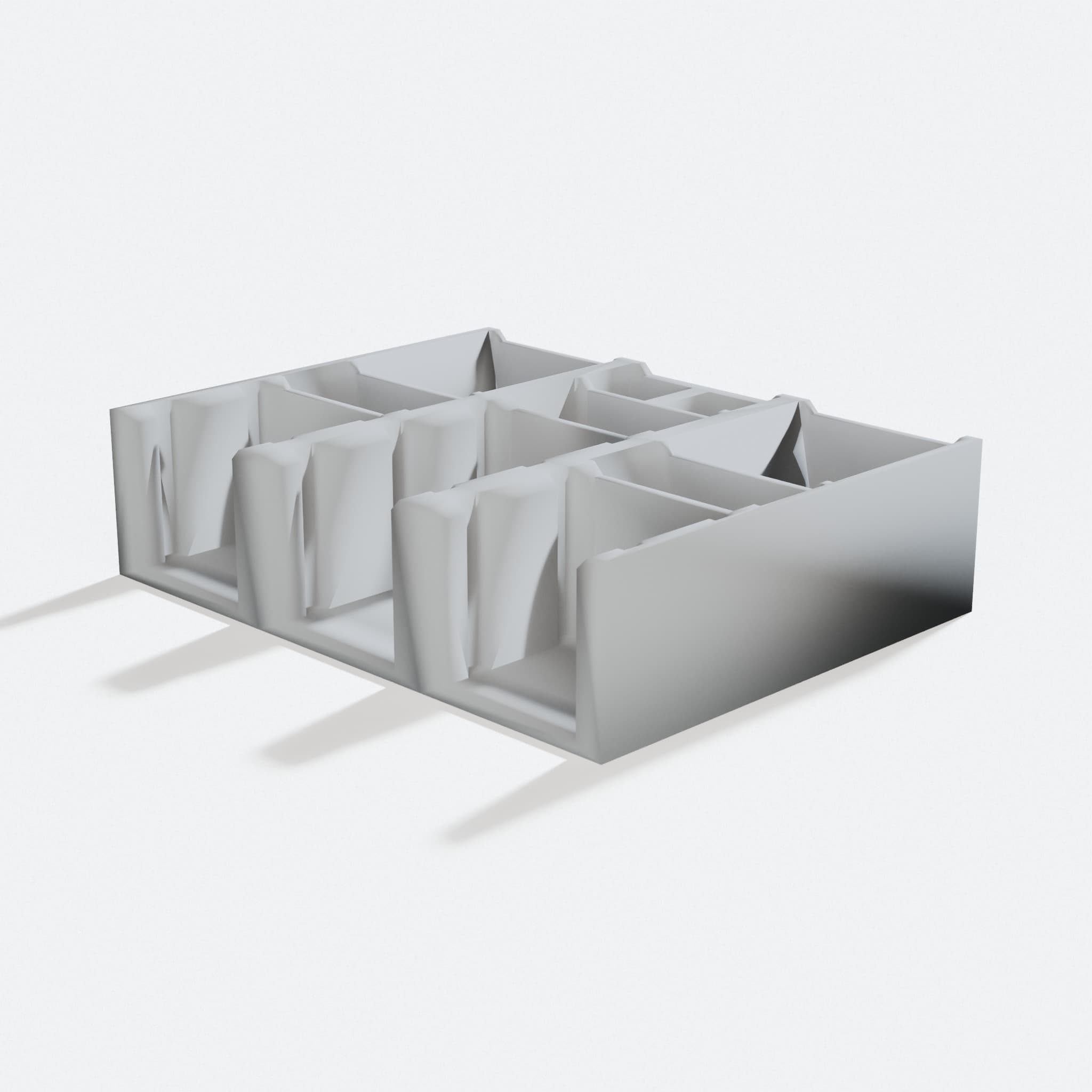 Philips 7000 MG7735 3D Printed Organizer Tray, turn three quarter