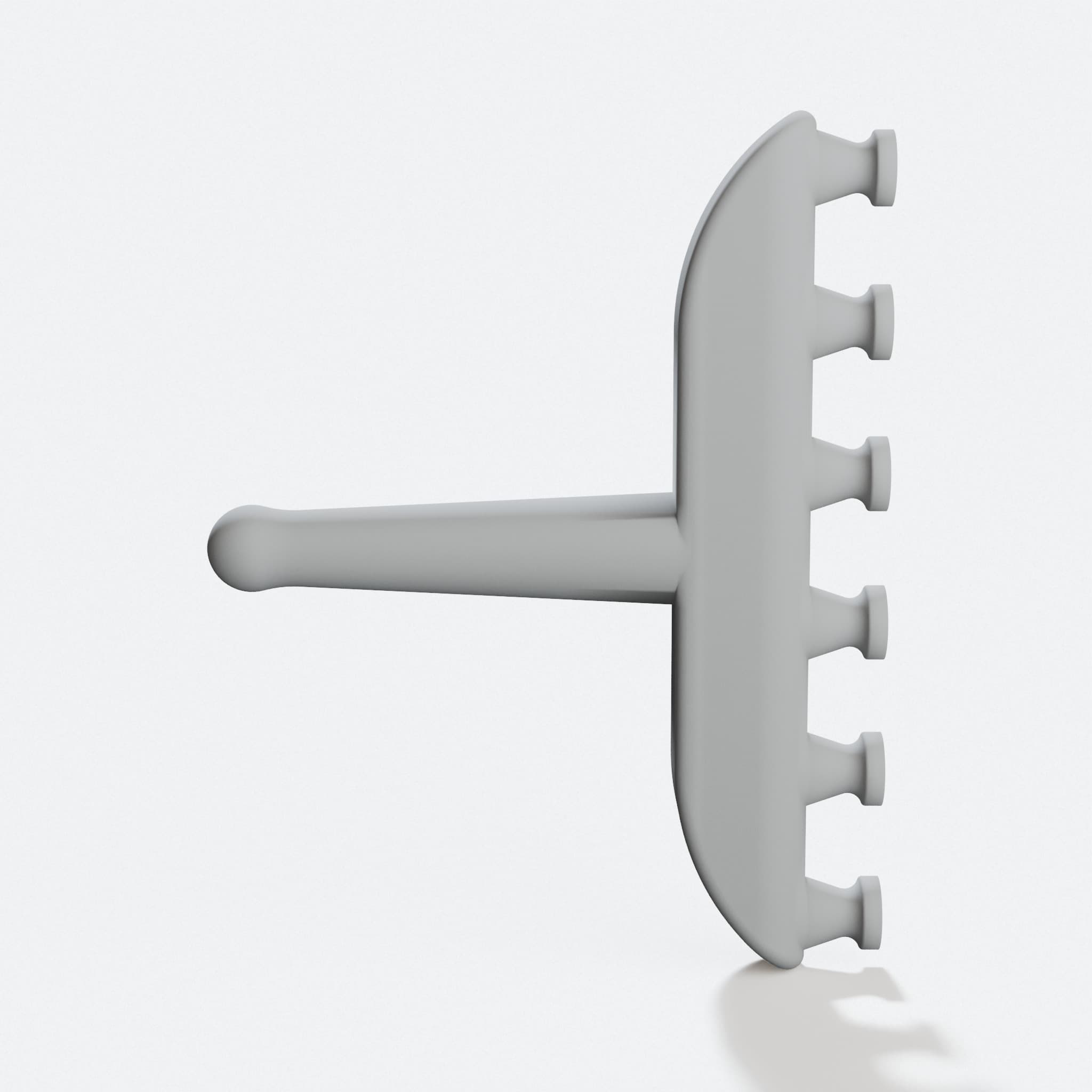 Multiple Mini Spray Holder for Painting Miniatures, hero tilt