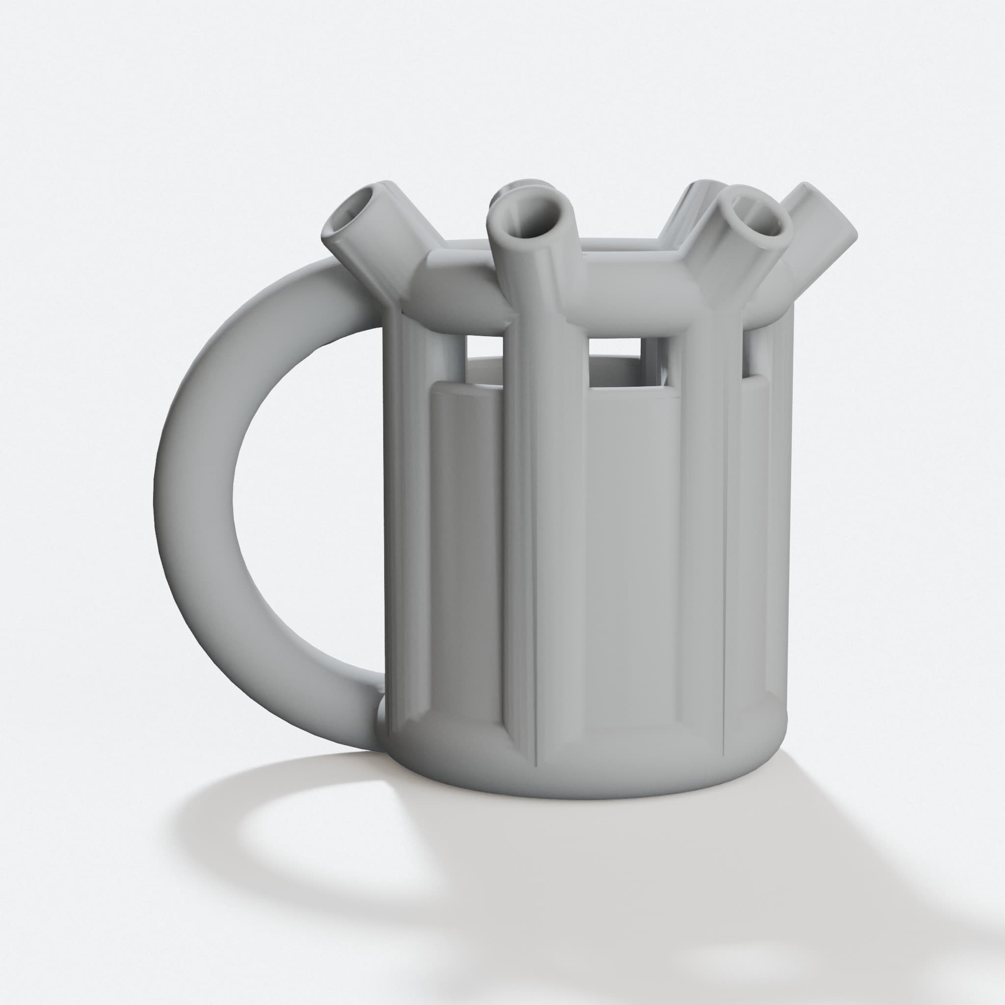 Swig If Ya Can Puzzle Jug – 3D Printed Party Gag Jar, hero tilt