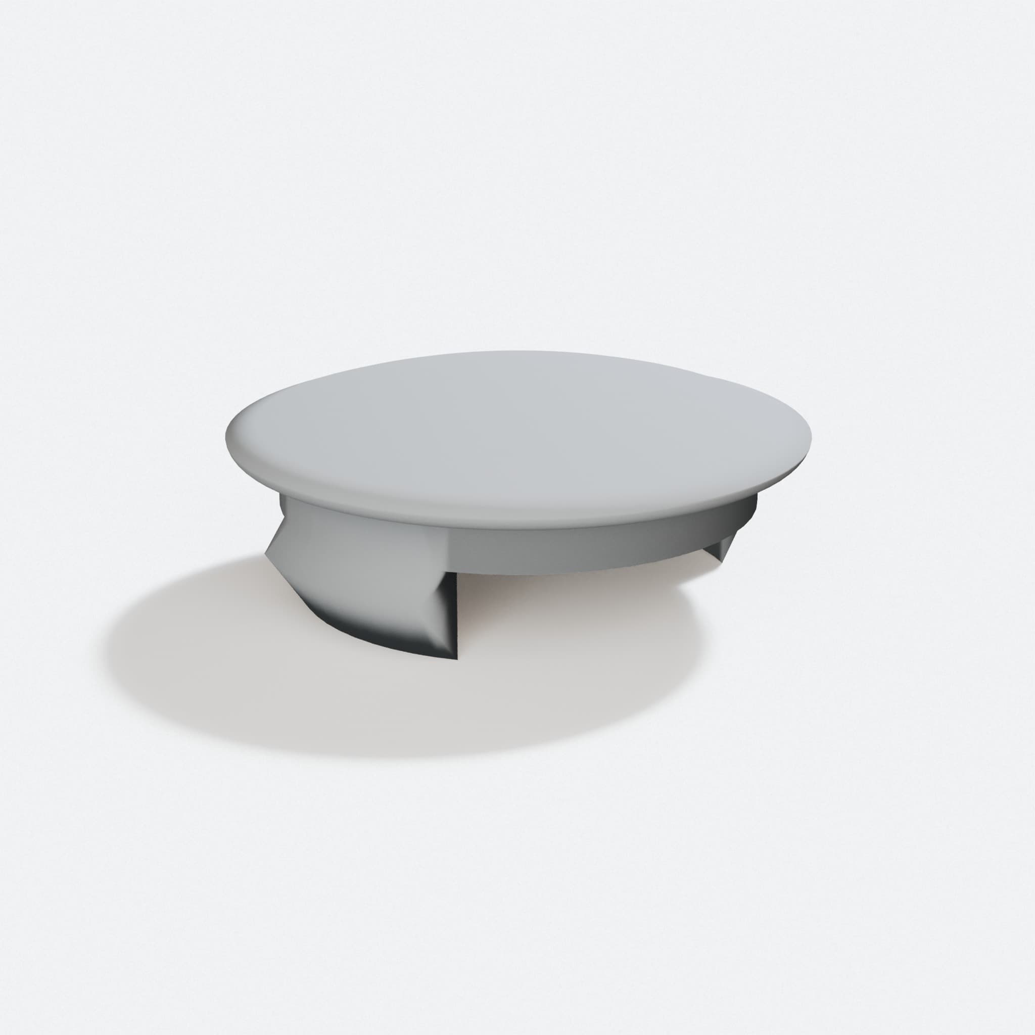 Smart Fortwo 451 Blank Cover Cap 3D Printed Car Accessory, turn three quarter