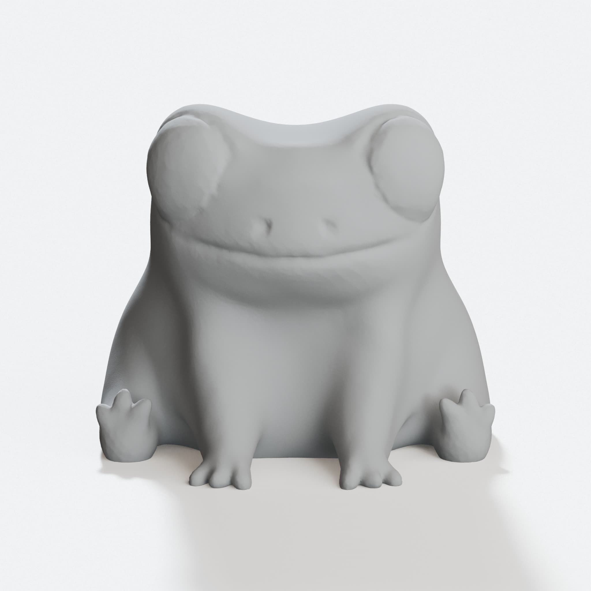 Fred The Frog Butt Thicc 3D Printed Toy, hero tilt