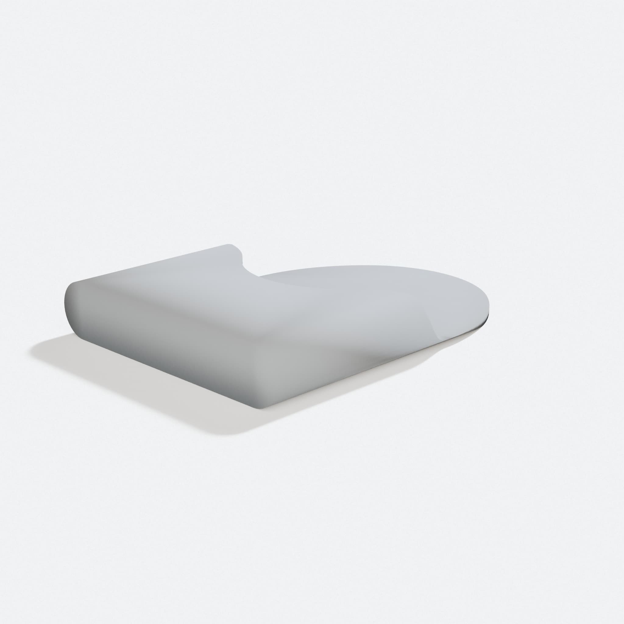 RGB LED Remote Holder, 3D Printed Home Decor, turn three quarter