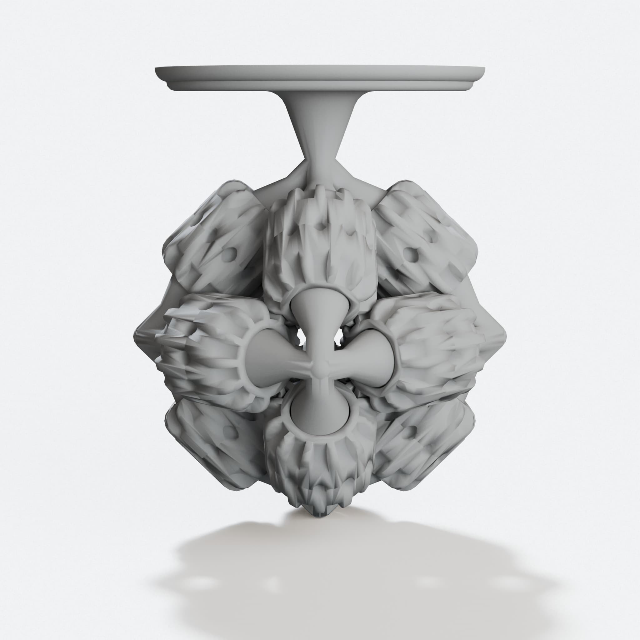 Brain Gears 3D Printed Toy Model