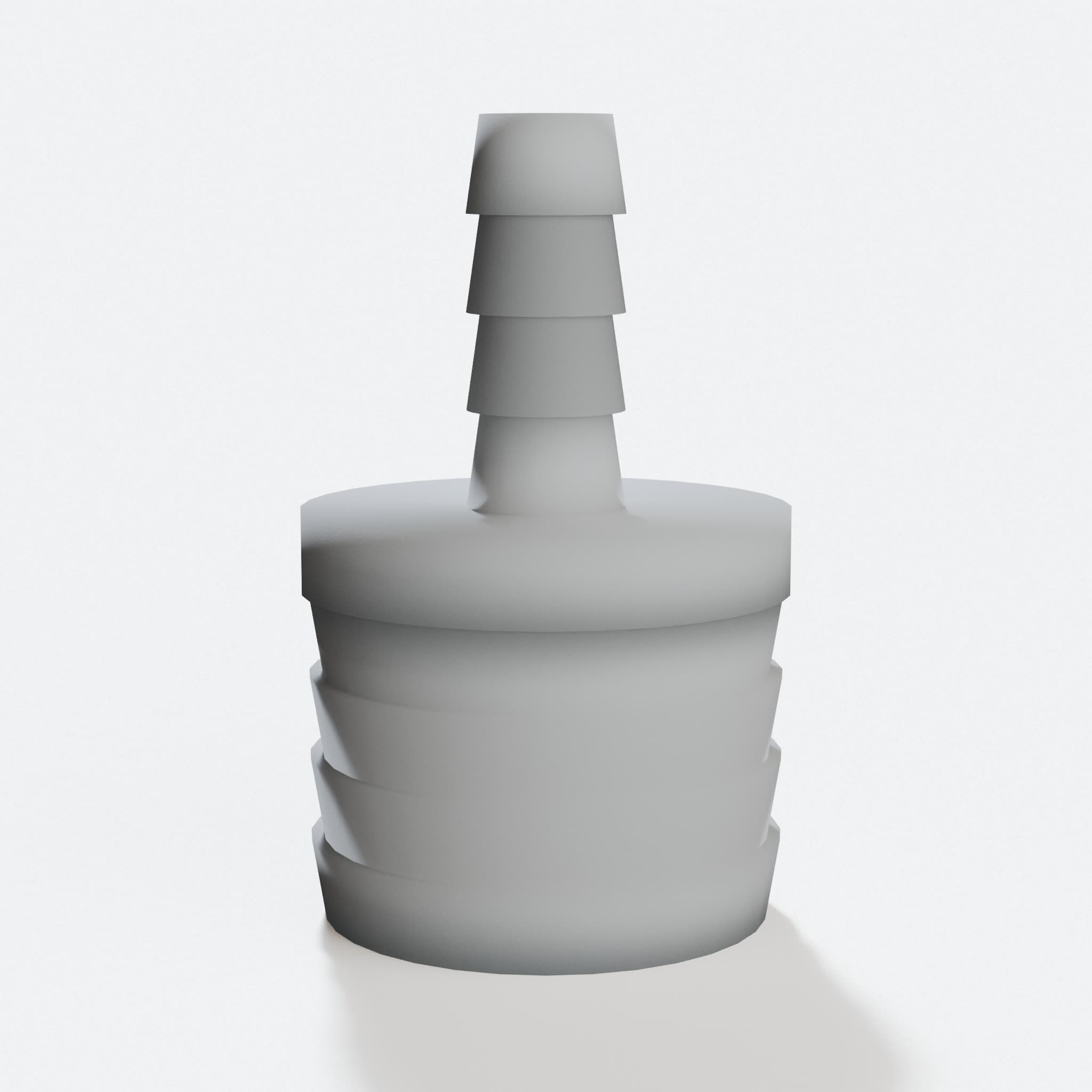 Water Line Reducer Barb Adapter for Garden Hoses, hero tilt