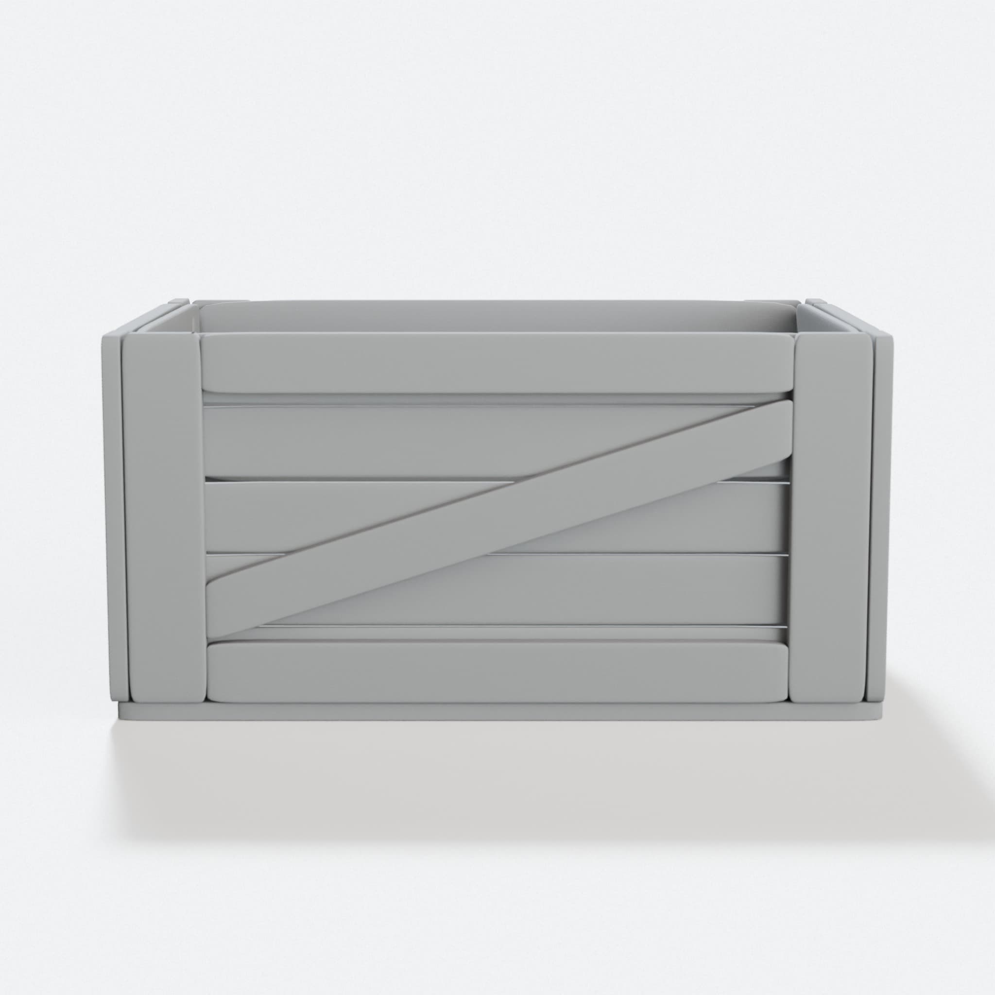 3D Printed Wooden Box with Lid, Organizer Storage, hero tilt