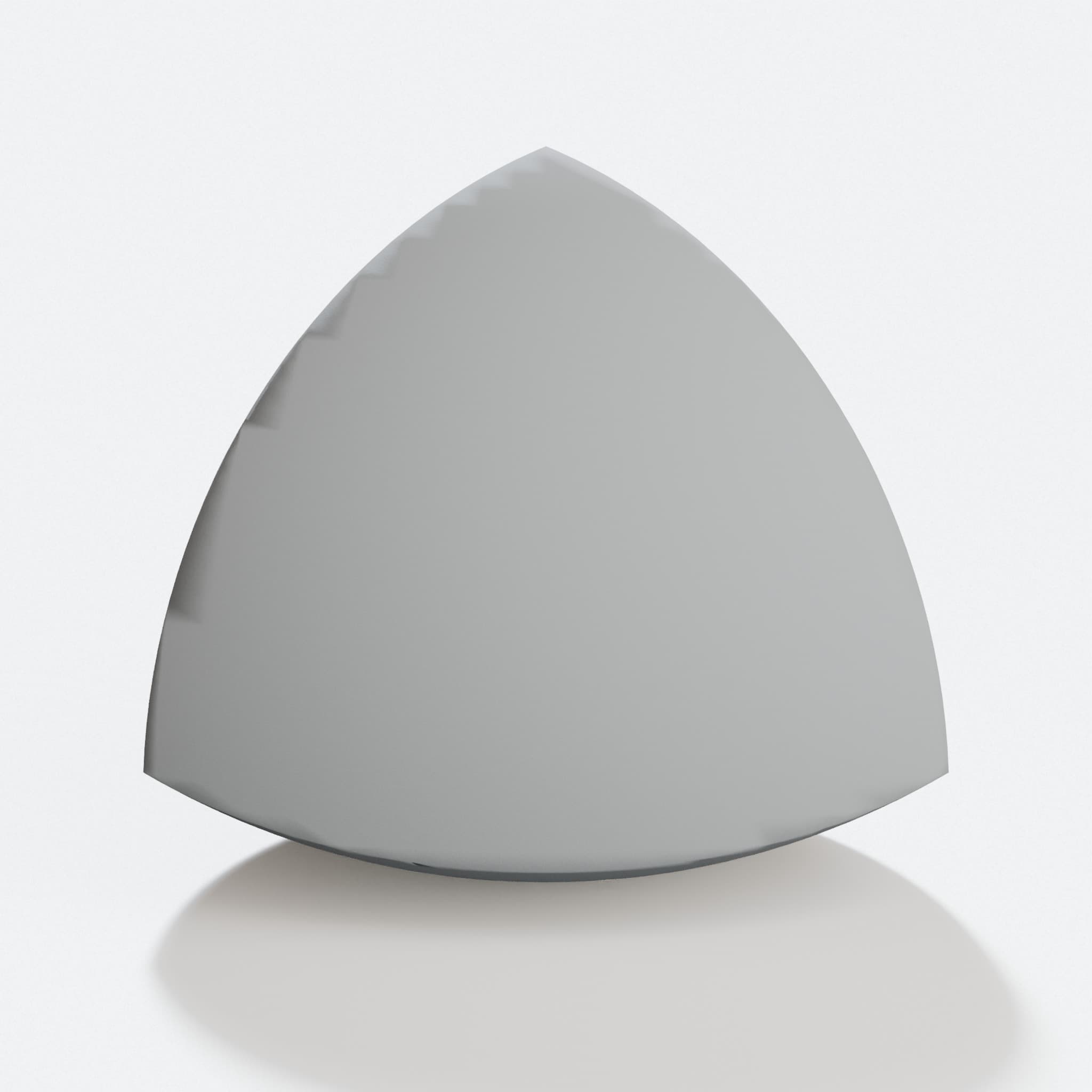 Parametric Reuleaux Tetrahedron 3D Printed Toy, hero tilt