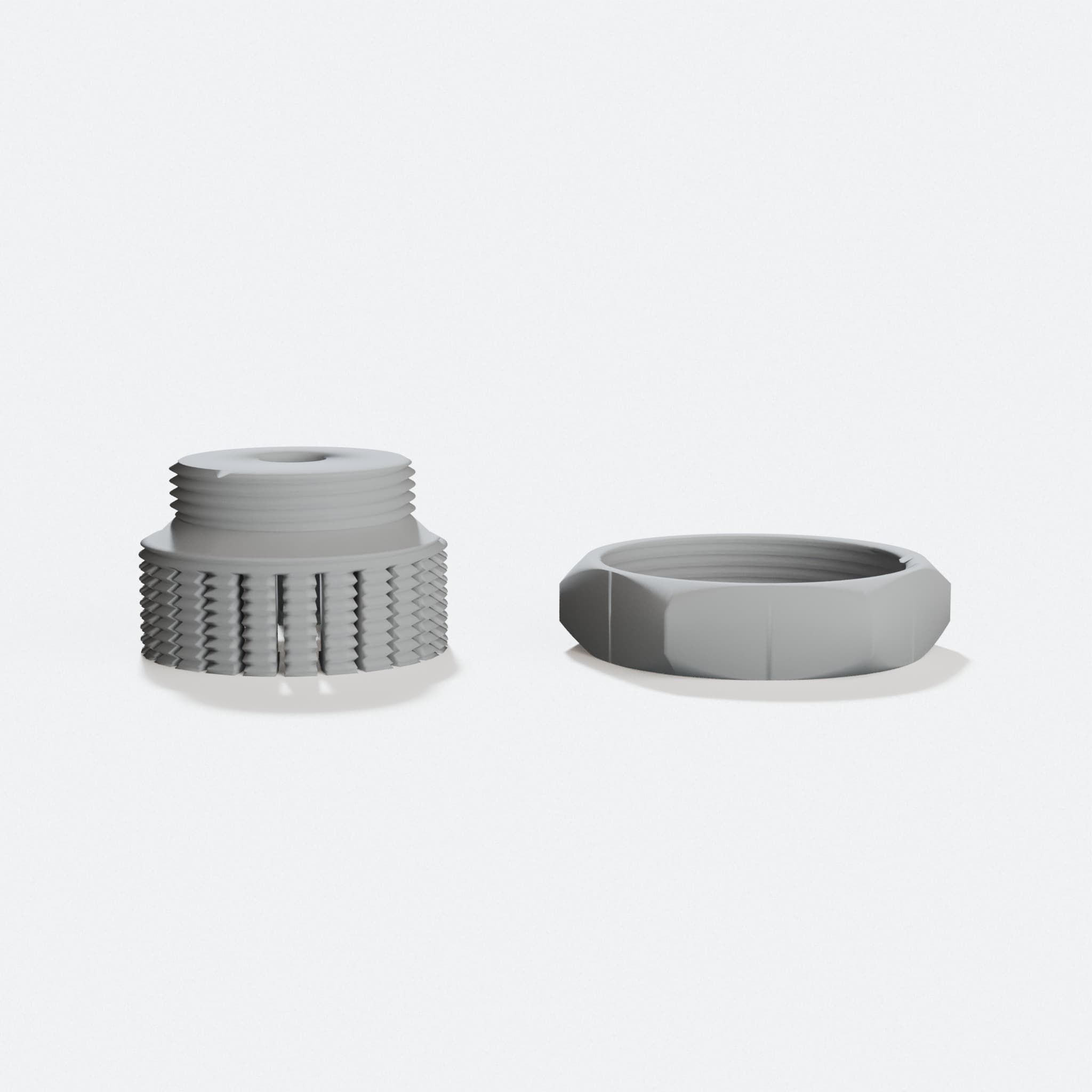 Vaillant circo to M30x1.5 (Heimeier) adapter for elecronic thermostat, hero tilt