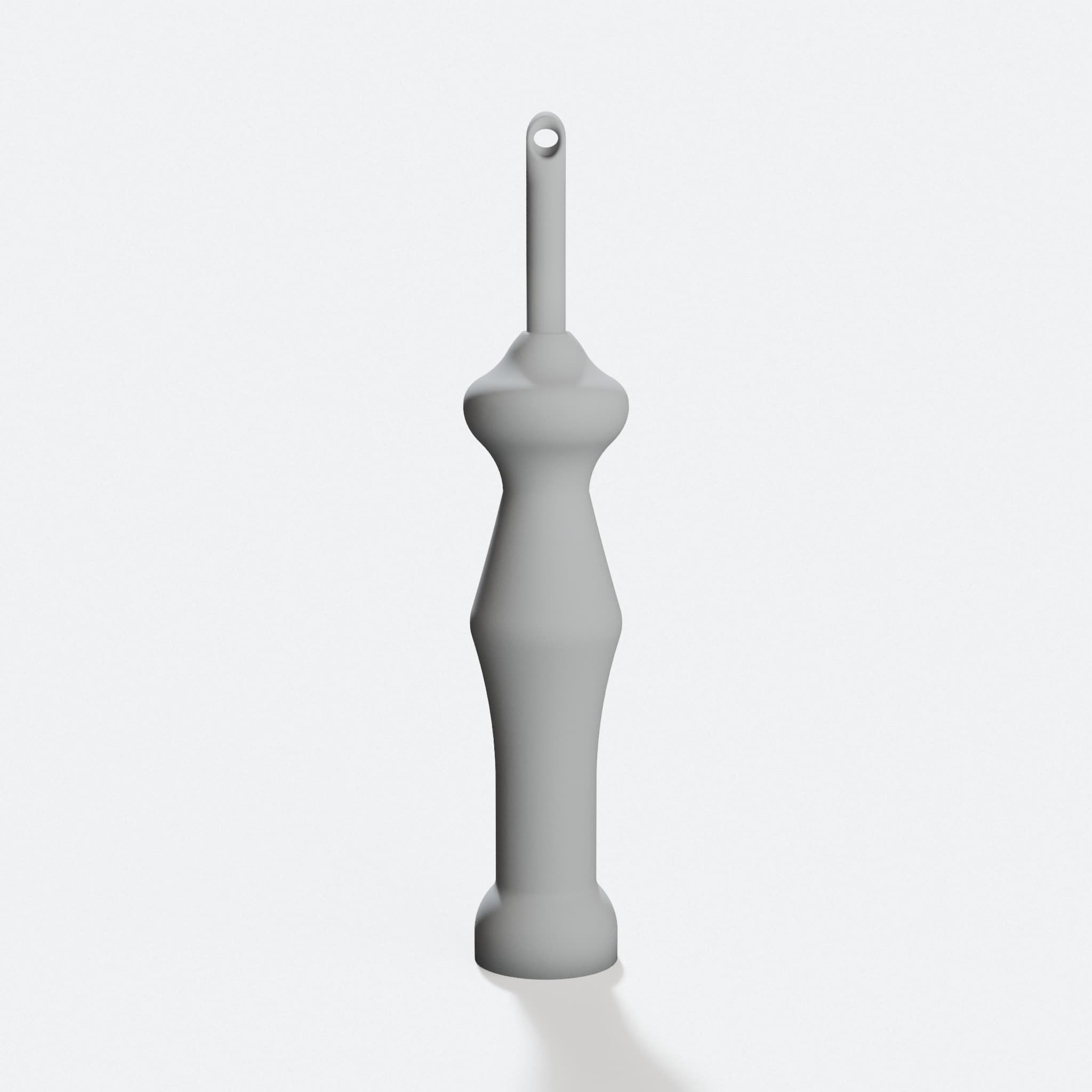 3D Printed Tufting Needle for Punch Needle Projects, hero tilt
