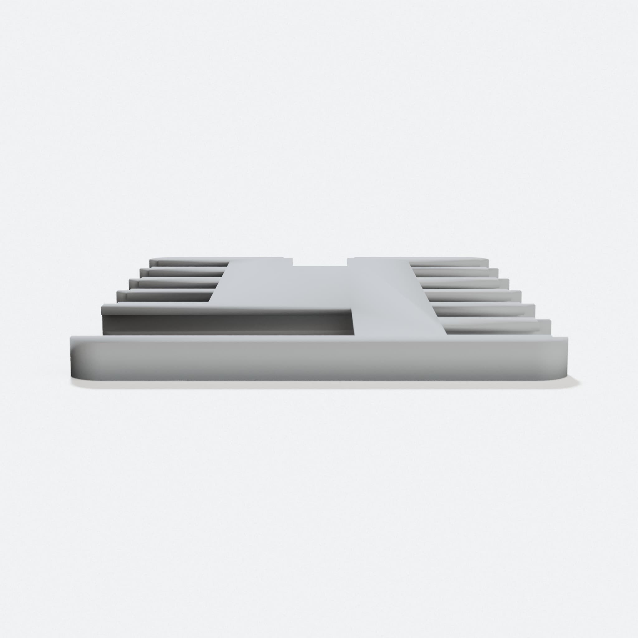 SD Card Holder, Credit Card Size 3D Printed Organizer, hero tilt