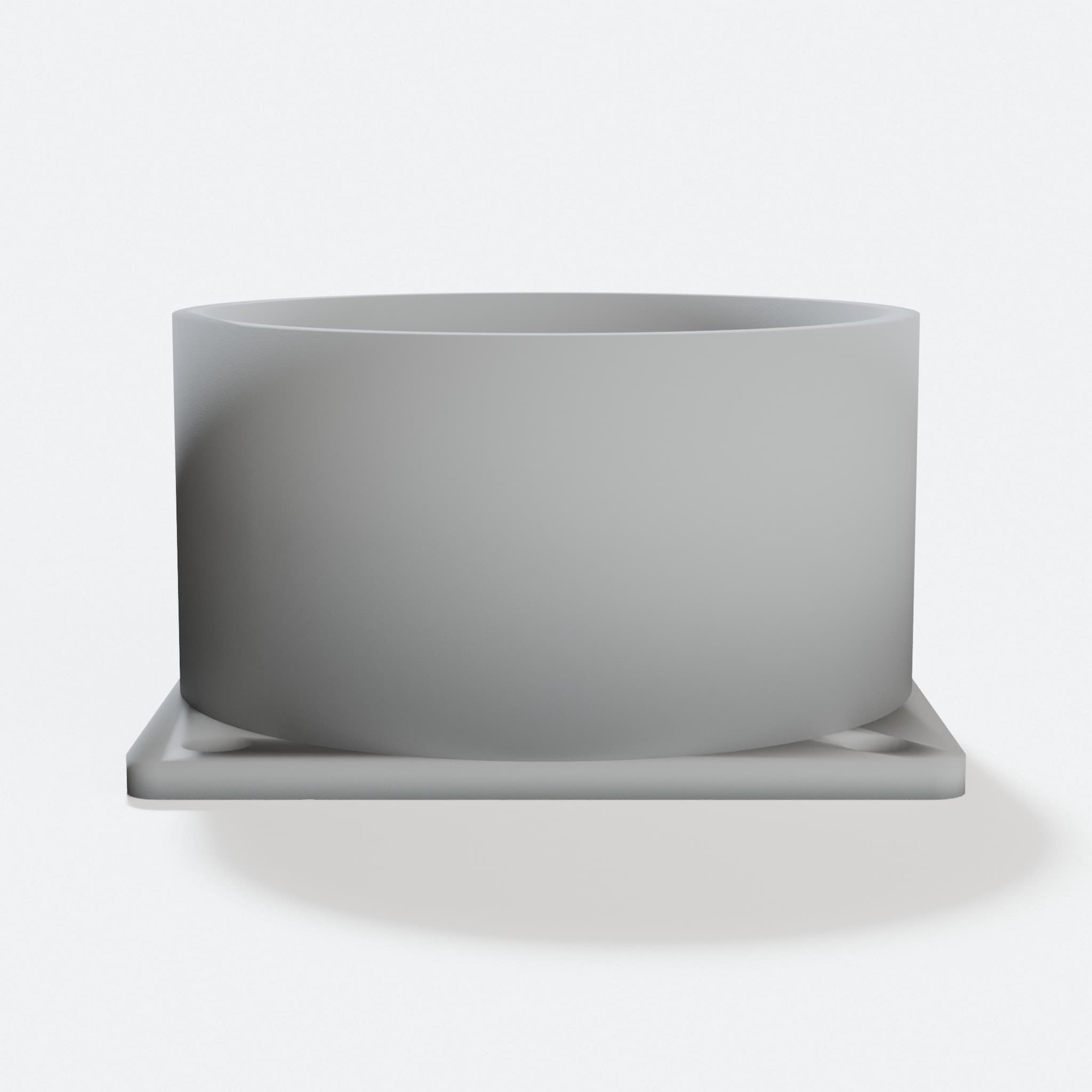 Fan Mounted Duct Plate - Parametric, hero tilt