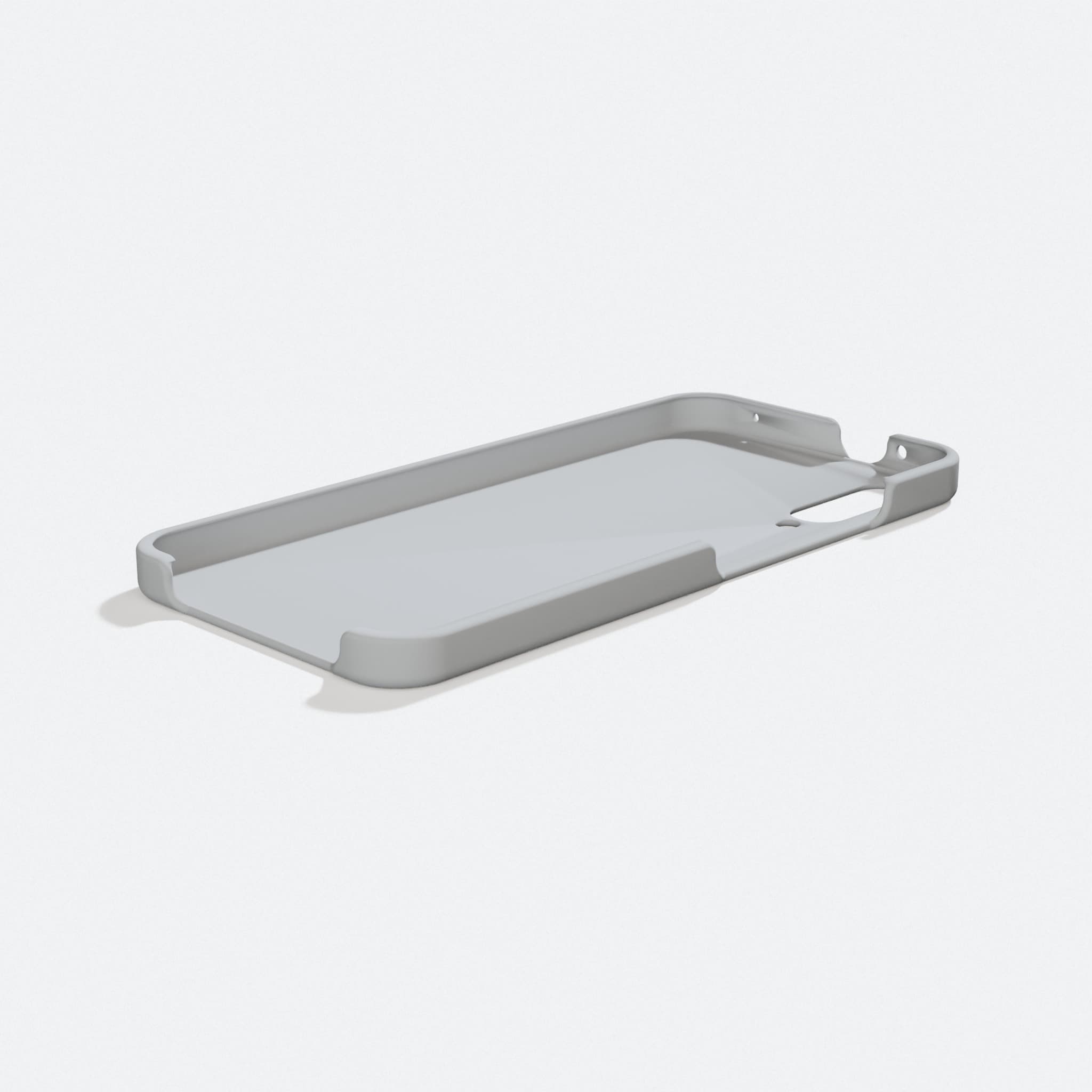 Mi A3 Phone Case 3D Printed Stand, turn three quarter