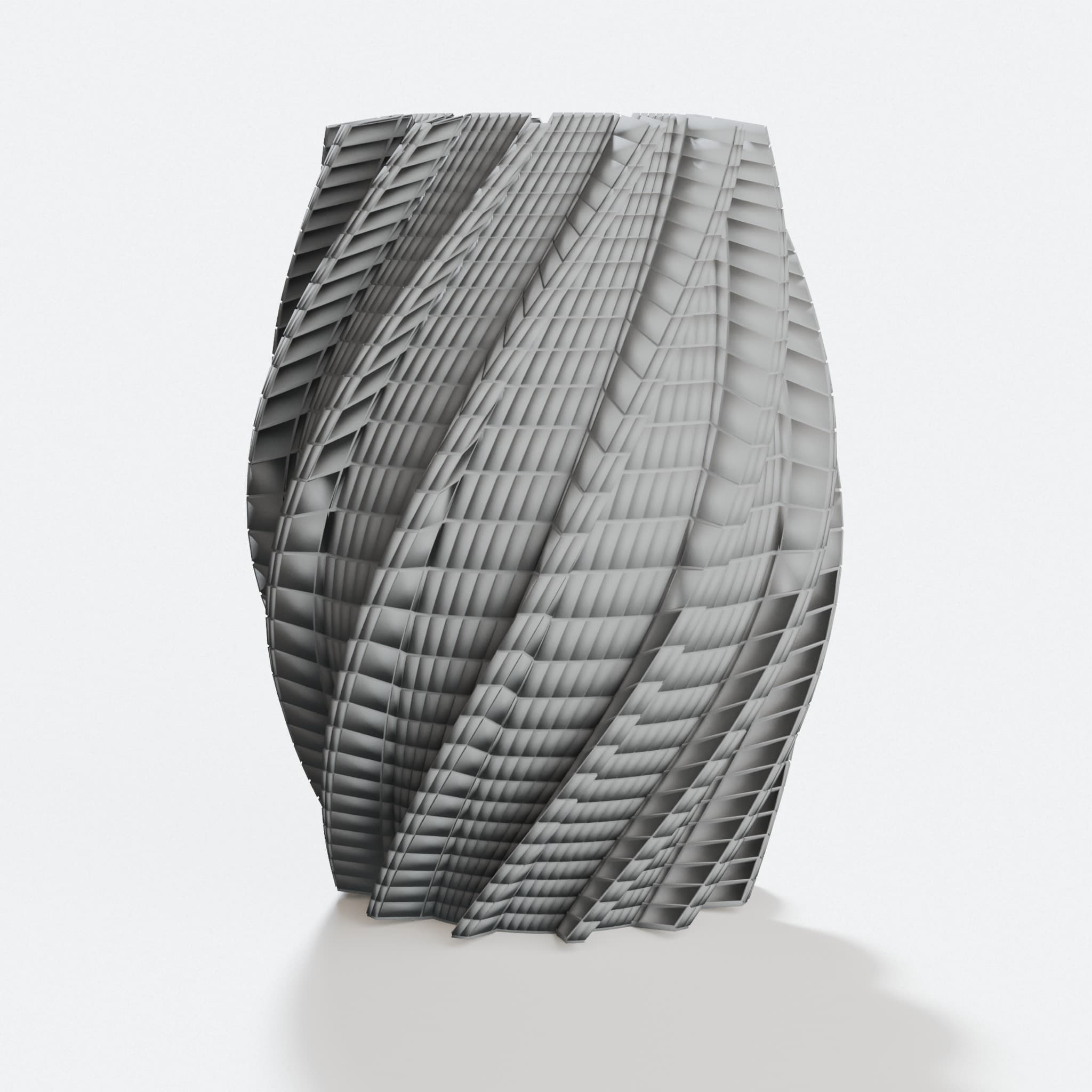 Simple Plant Vase, 3D Printed Home Decor, hero tilt