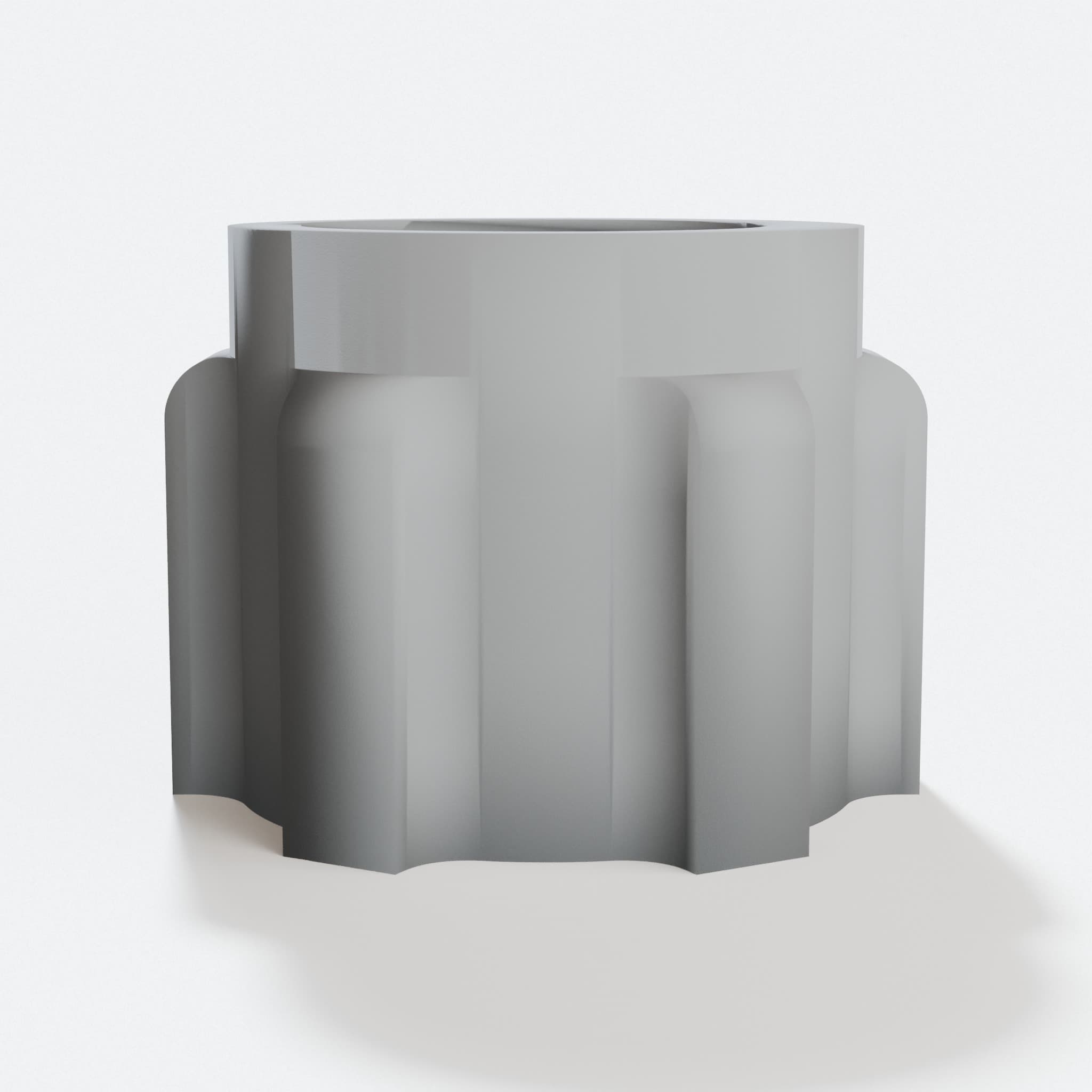 Silicone Cartridge Cap, 3D Printed Kitchen Accessory, hero tilt
