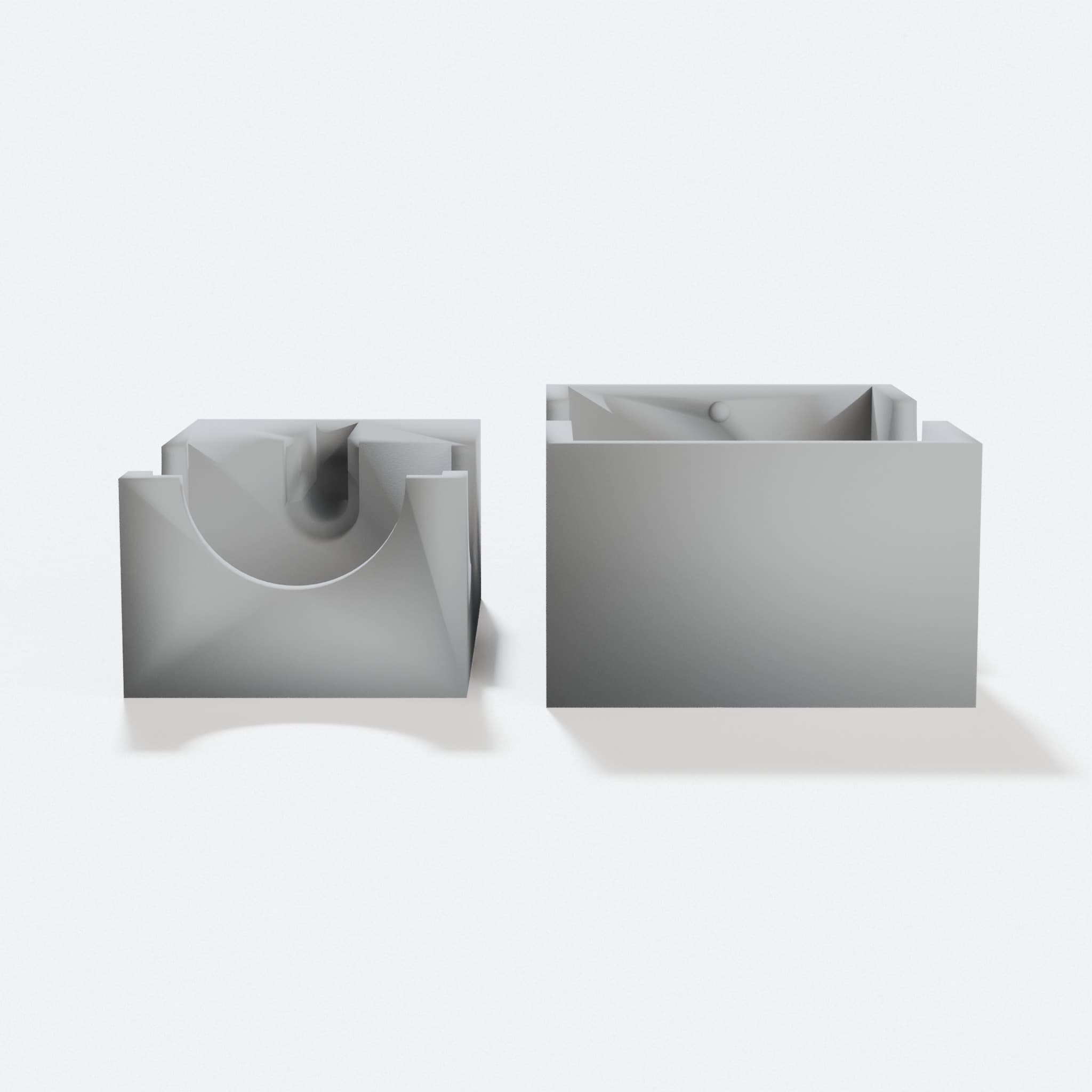 Compatible with iPhone: Square Card Reader Case, 3D Printed, hero tilt