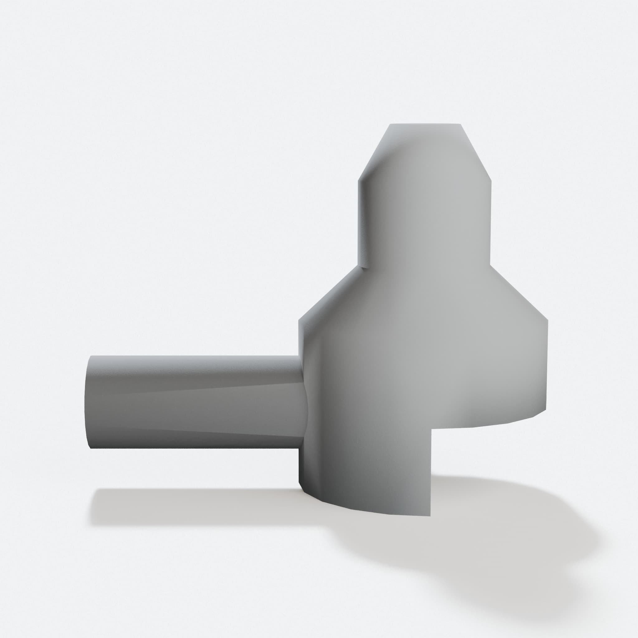 3D Printed Billy Bookcase Shelf Peg Replacement, hero tilt