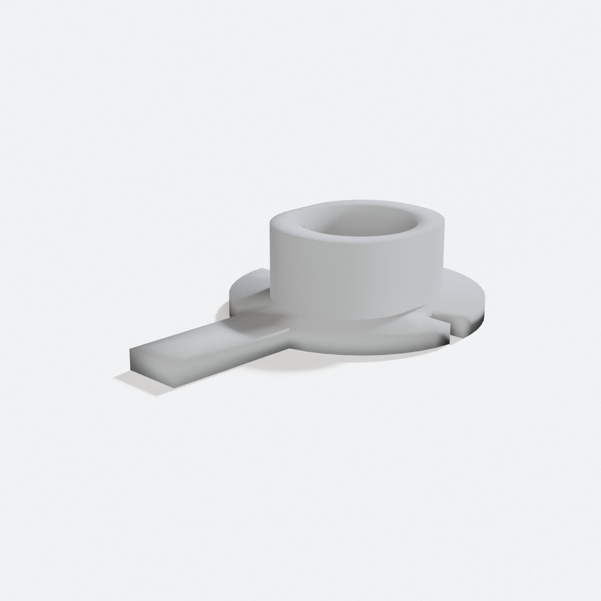Replacement Roller Locker for Zebra GK420 Printer, turn three quarter