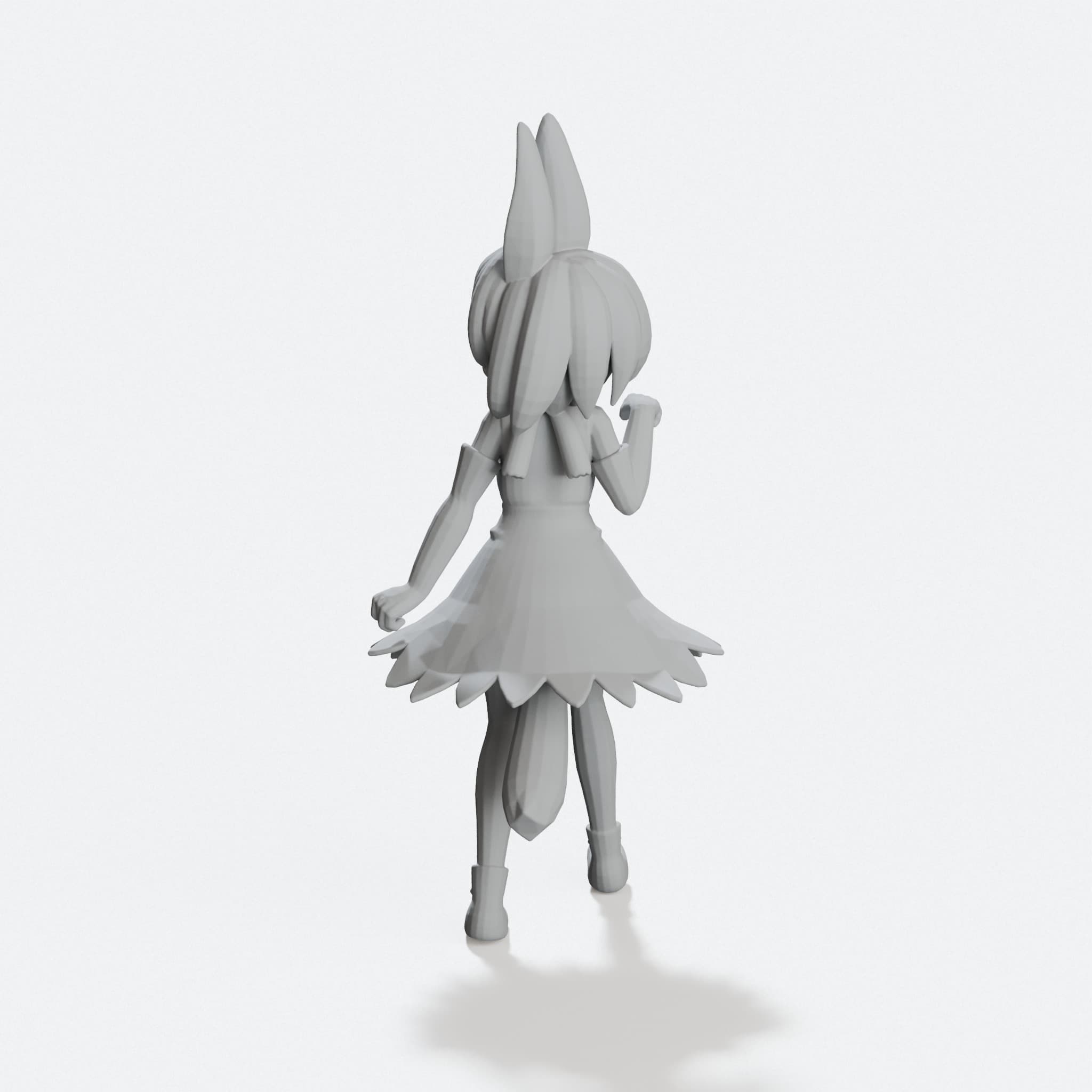 Serval Figure, Kemono Friends Character Sculpture Full Version, hero tilt