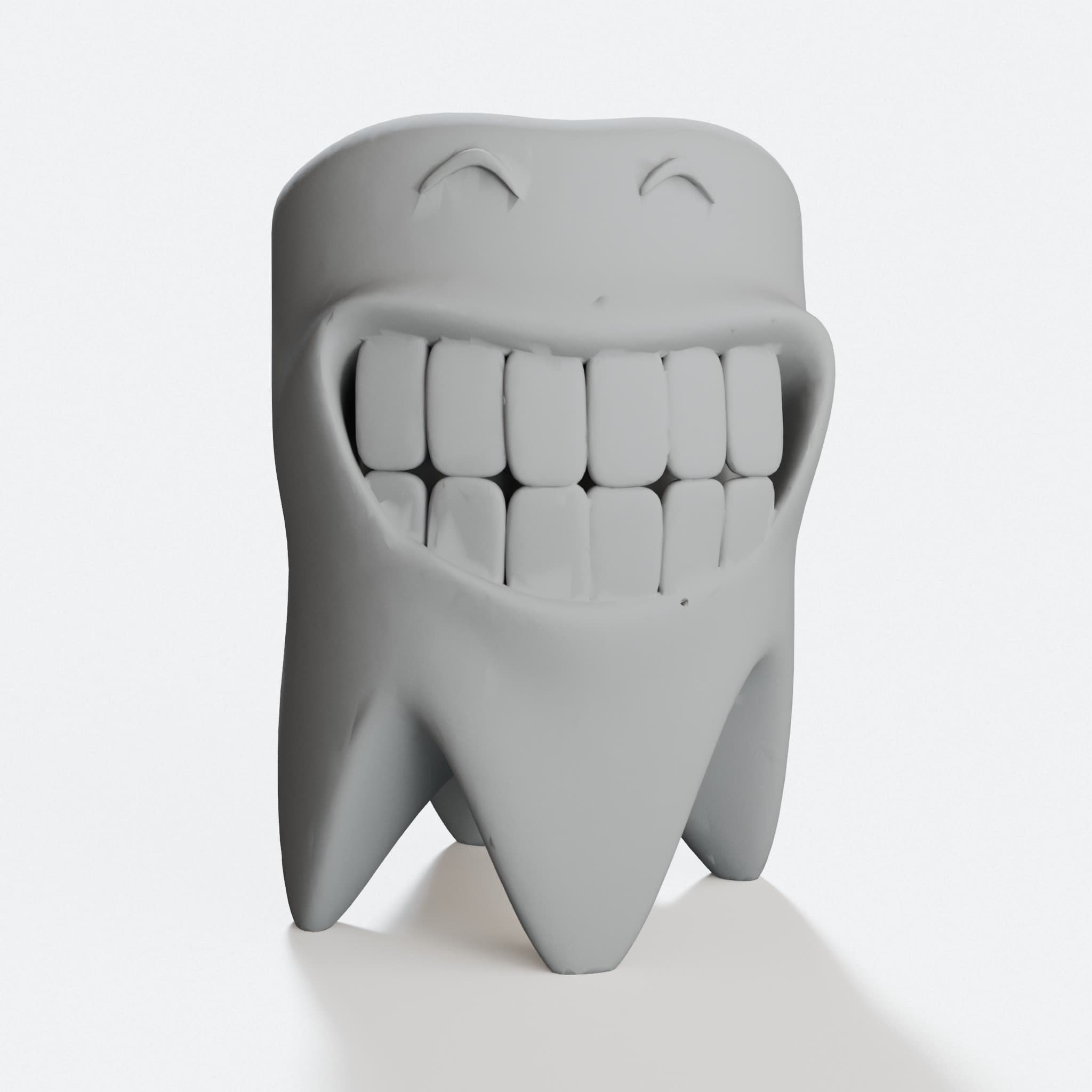 Smiling Toothbrush Holder – 3D Printed Home Decor