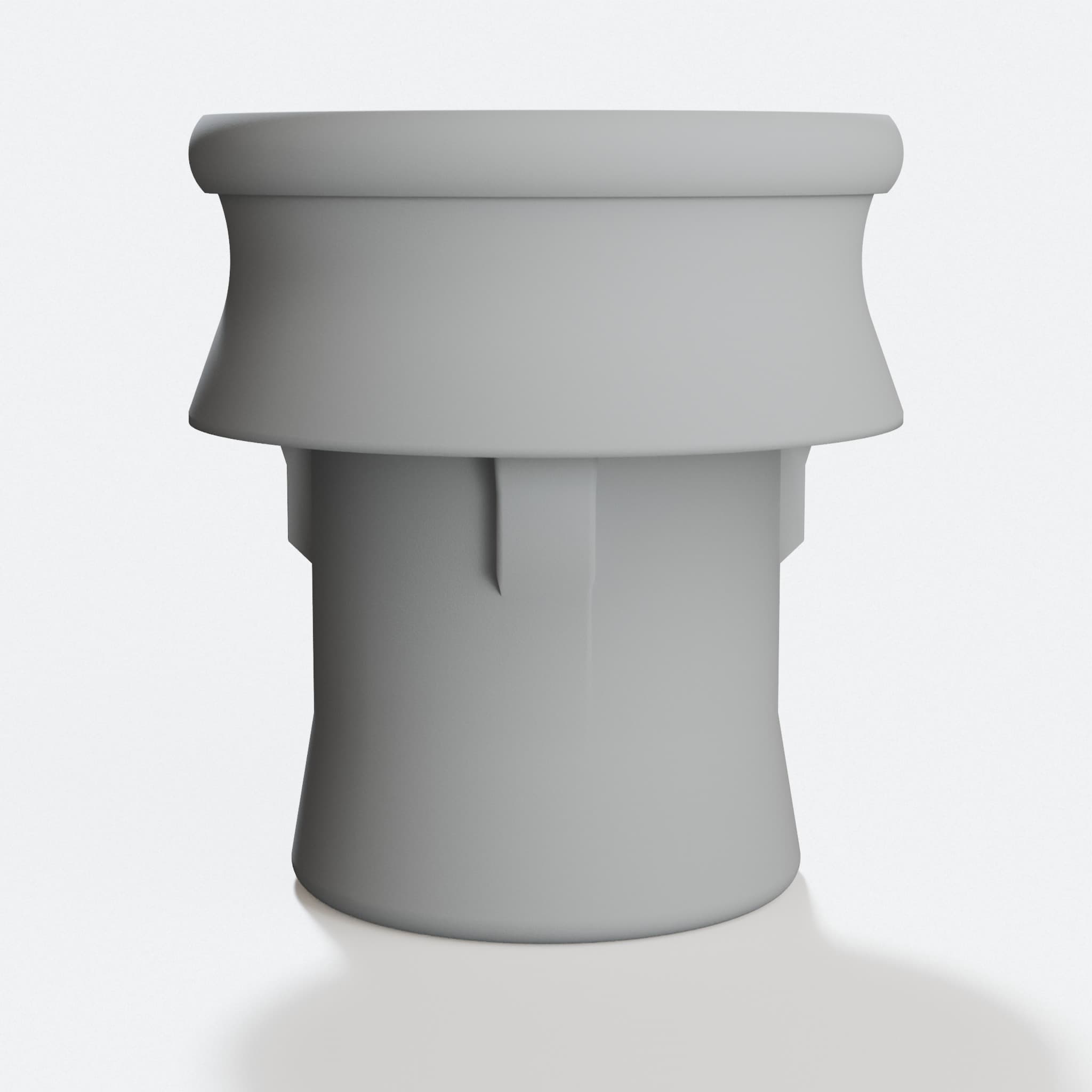 3D Printed Car 12V Socket Cover Cap, hero tilt