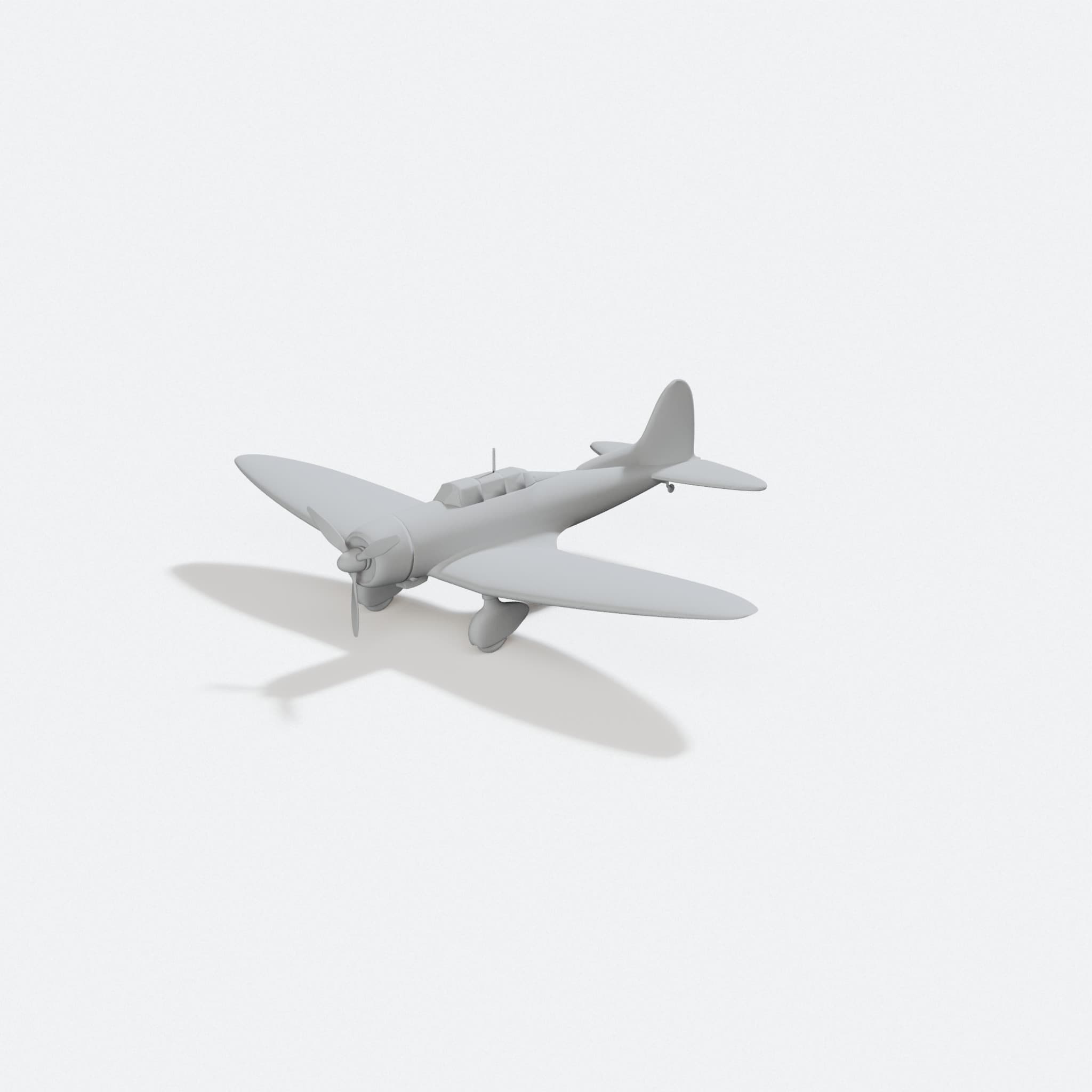 Aichi D3A2 Scale Aircraft Model, 1:200 Display Plane, turn three quarter