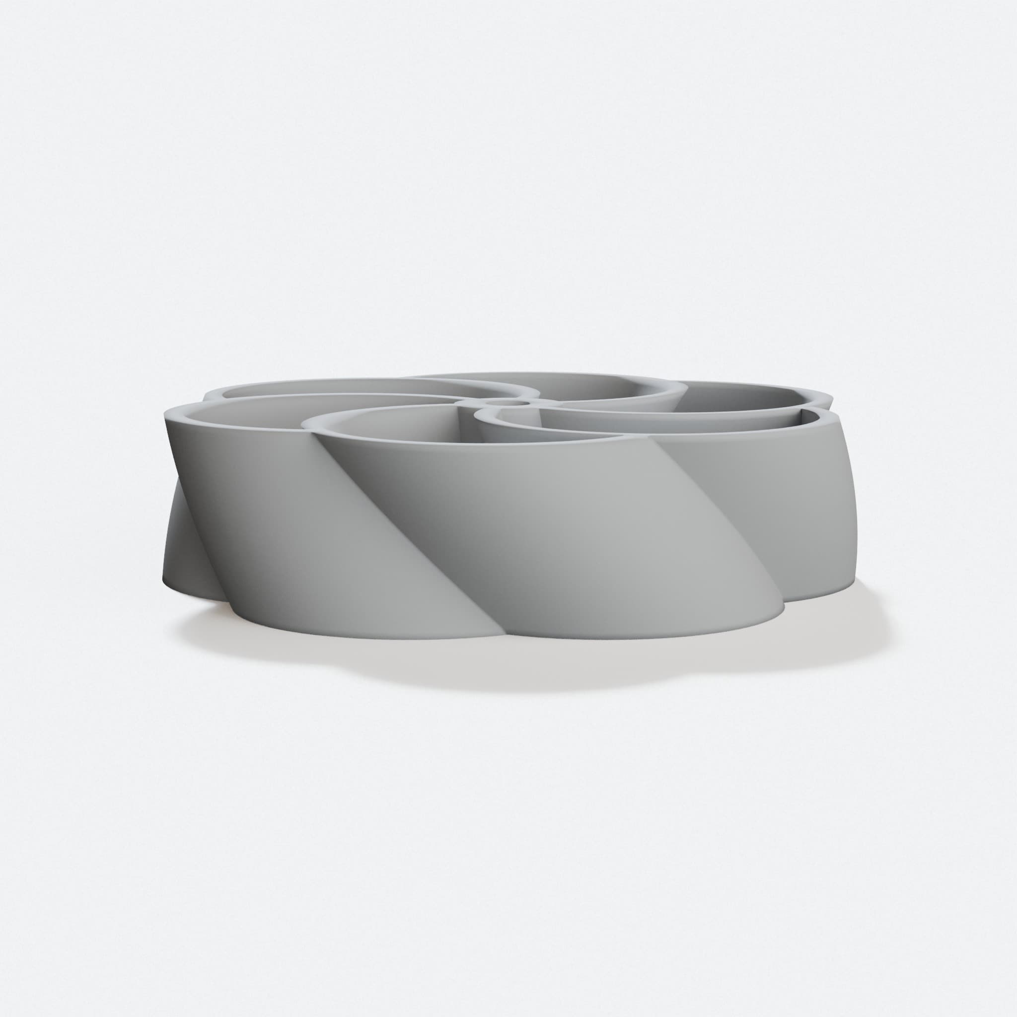 Customizable Toroidal Fan, 3D Printed Tech Accessory, hero tilt