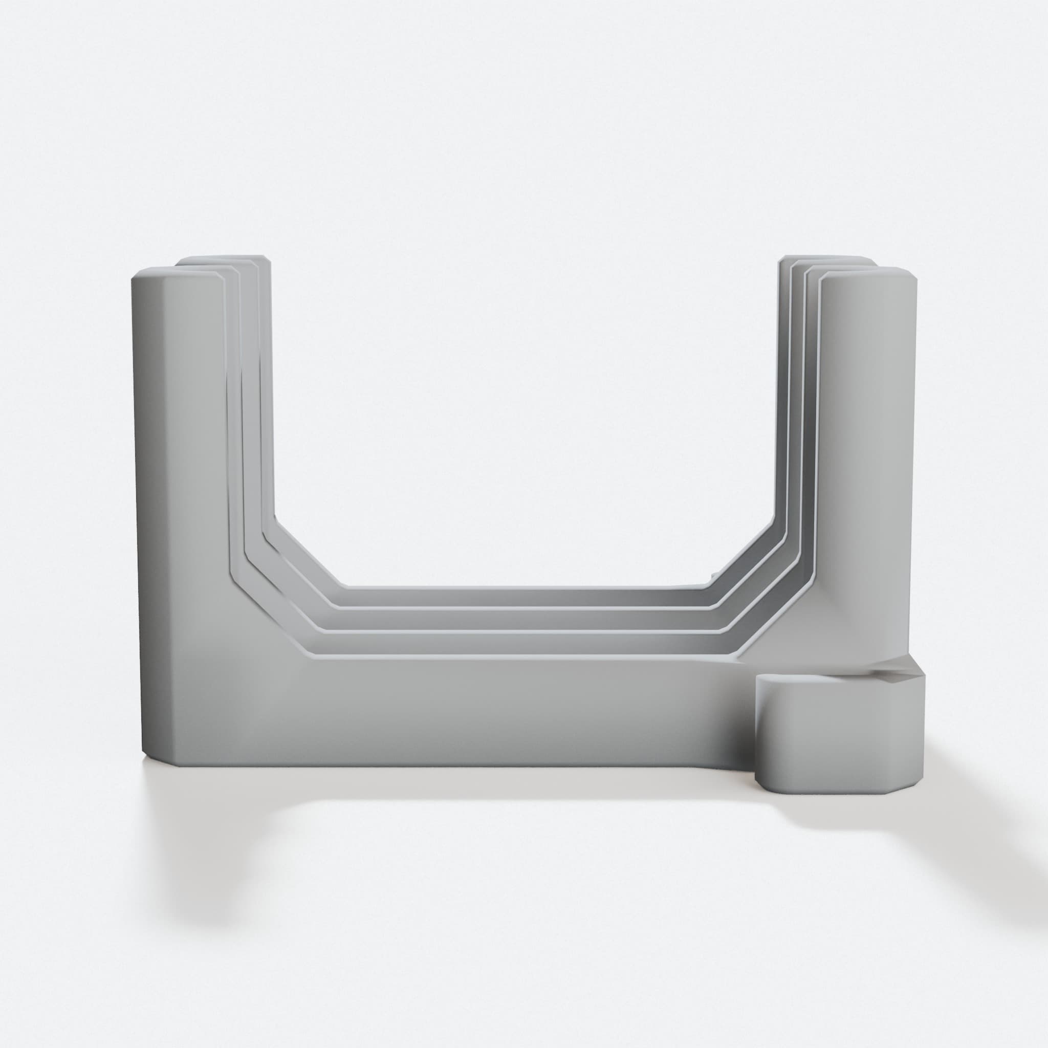Compatible with Samsung T7 Cage/case with MacBook Pro Screen holder, hero tilt