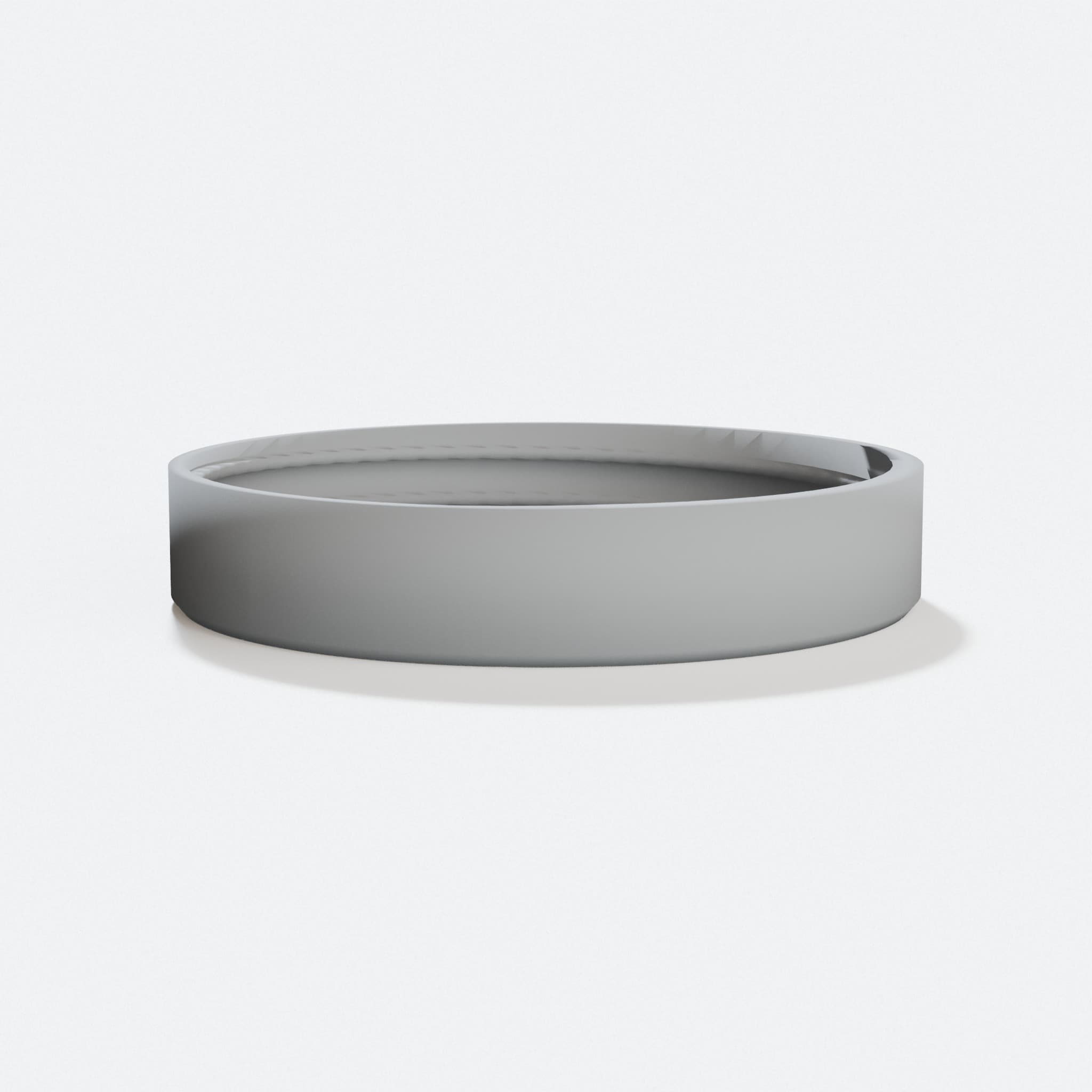 3D Printed Canning Jar Lid Rings for Kitchen, hero tilt