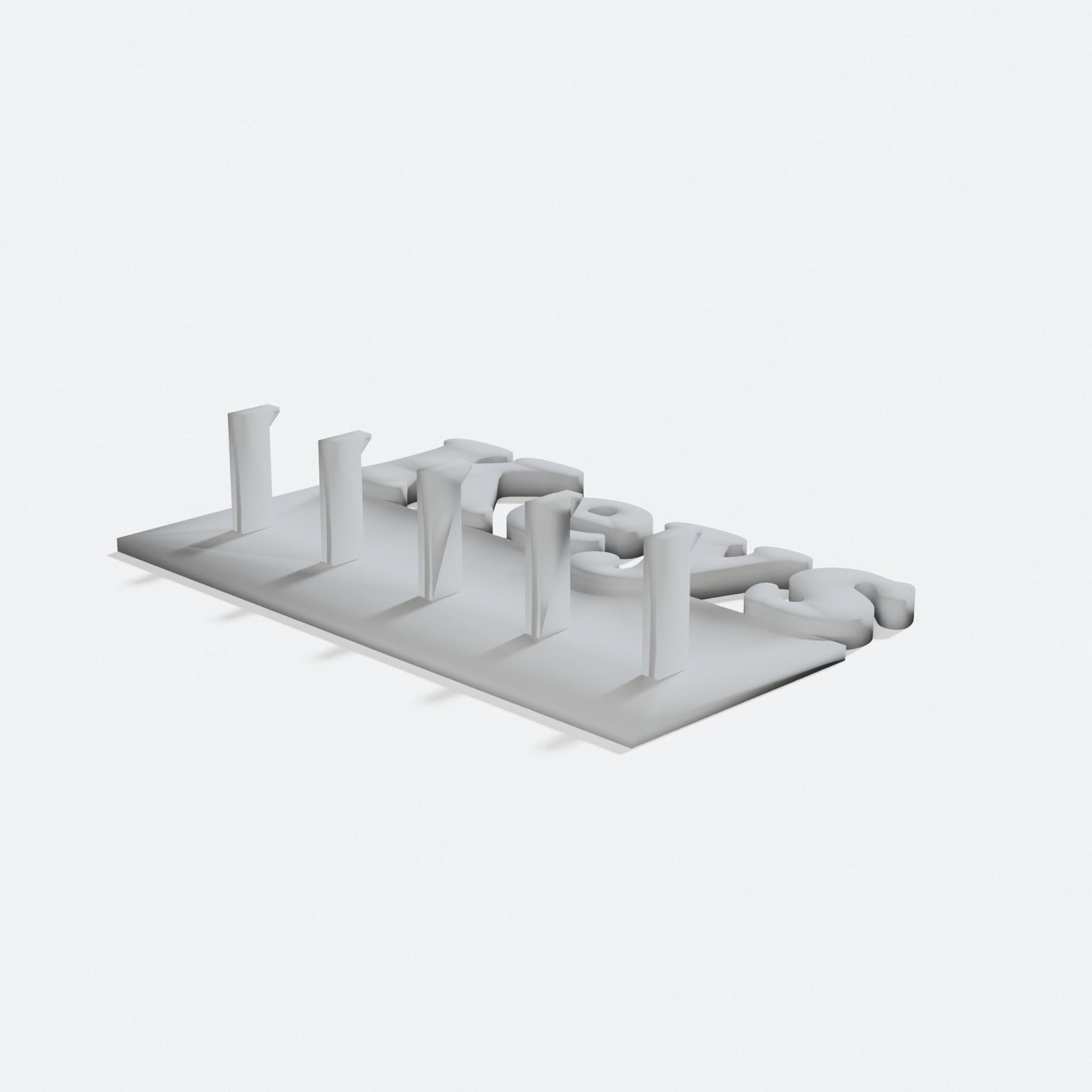 Key Hanging Board, 3D Printed Organizer, turn three quarter