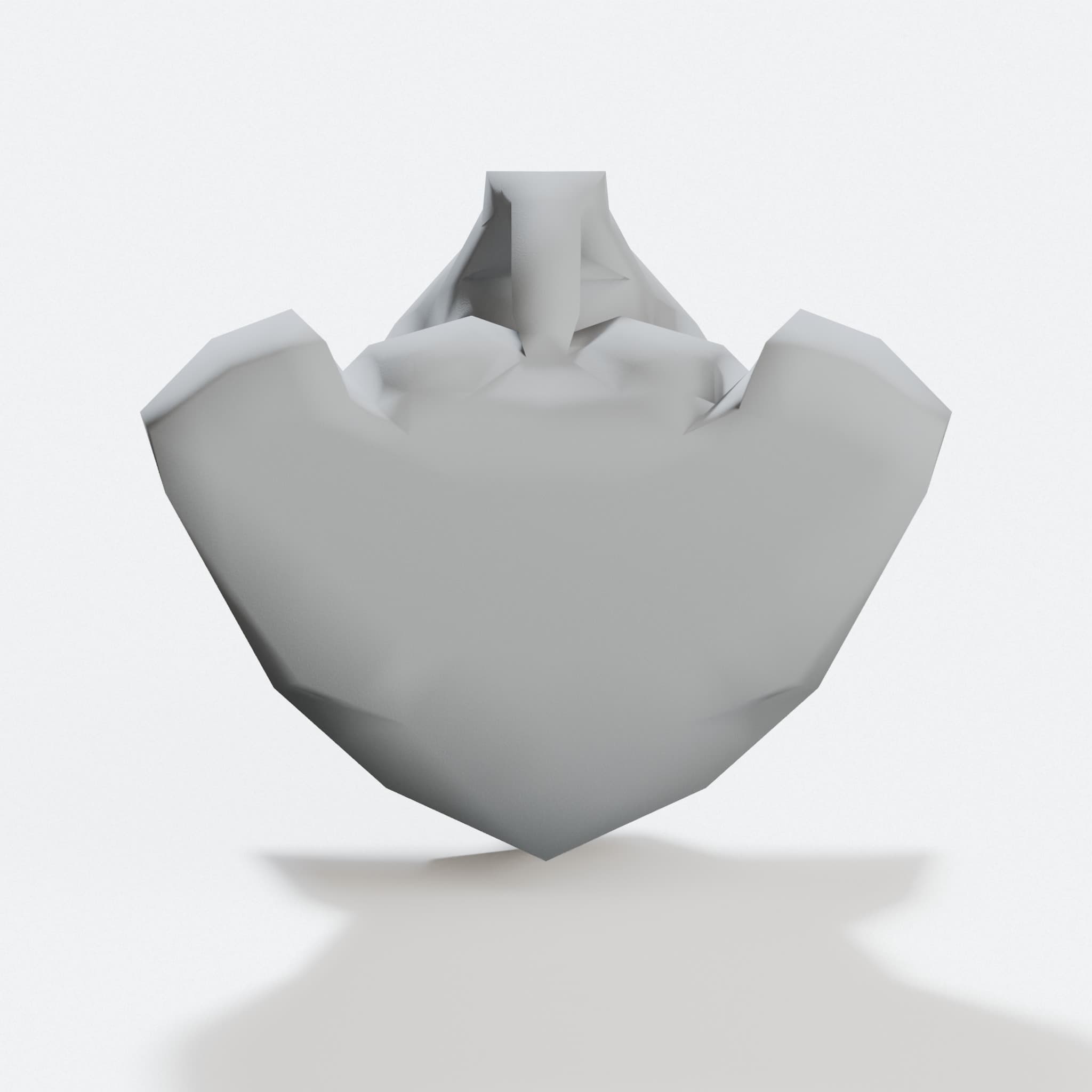 Low Poly Elephants 3D Printed Toys, hero tilt