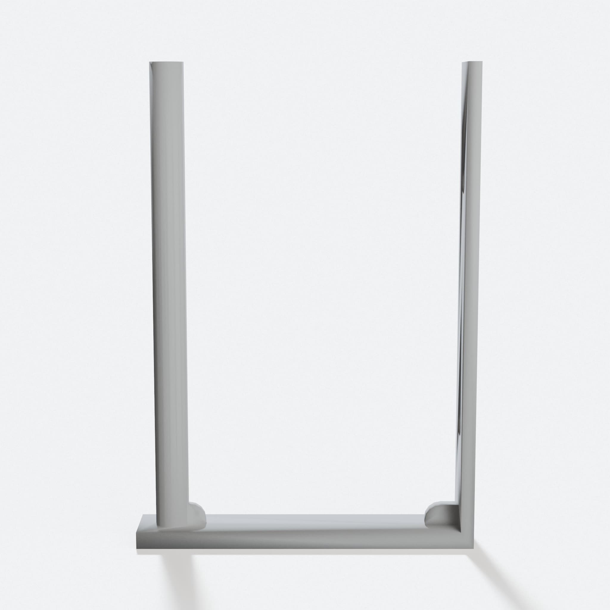 Reinforced 3D Printed Toilet Paper Holder Wall Mount, hero tilt